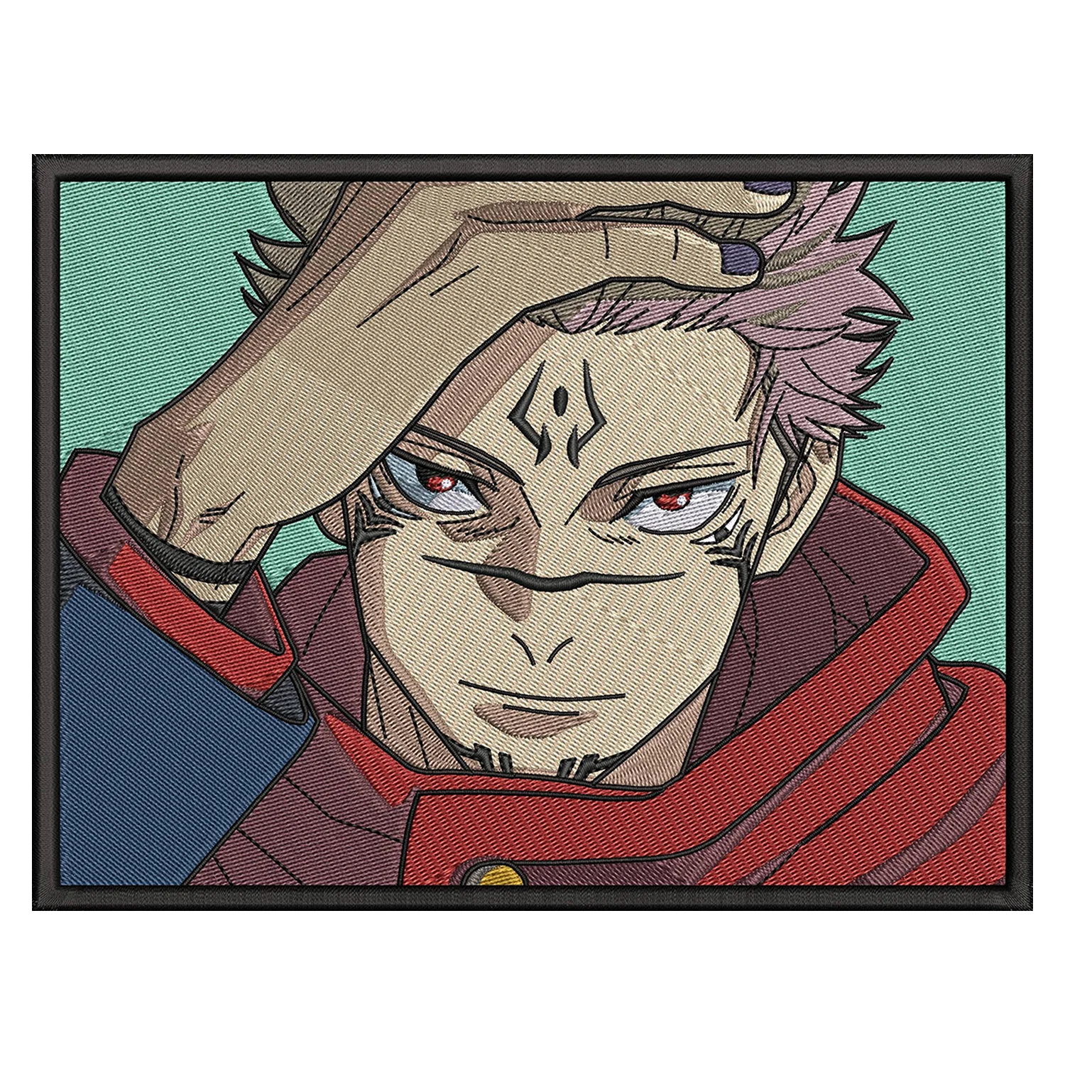 Ryomen Sukuna Embroidery Design