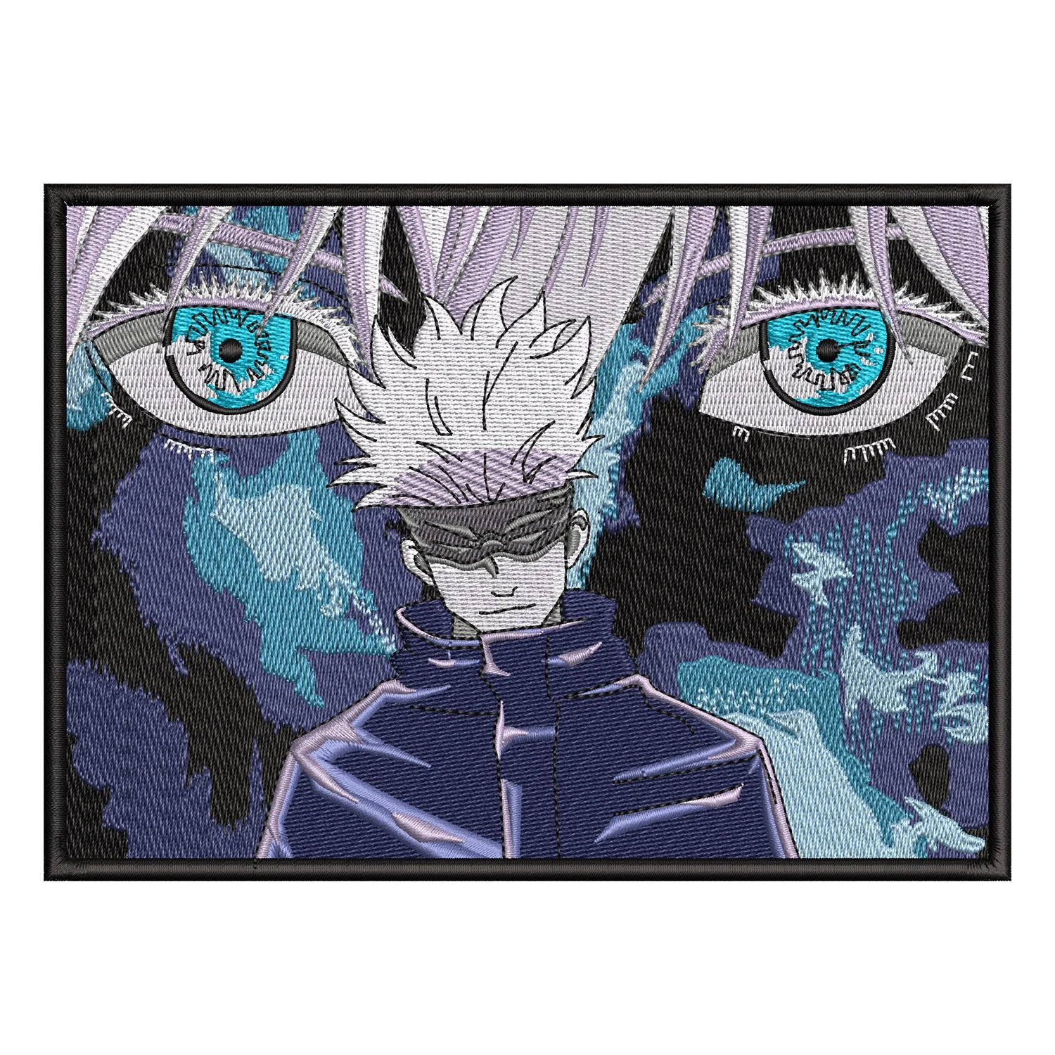 Gojo Satoru Eyes Embroidery Design