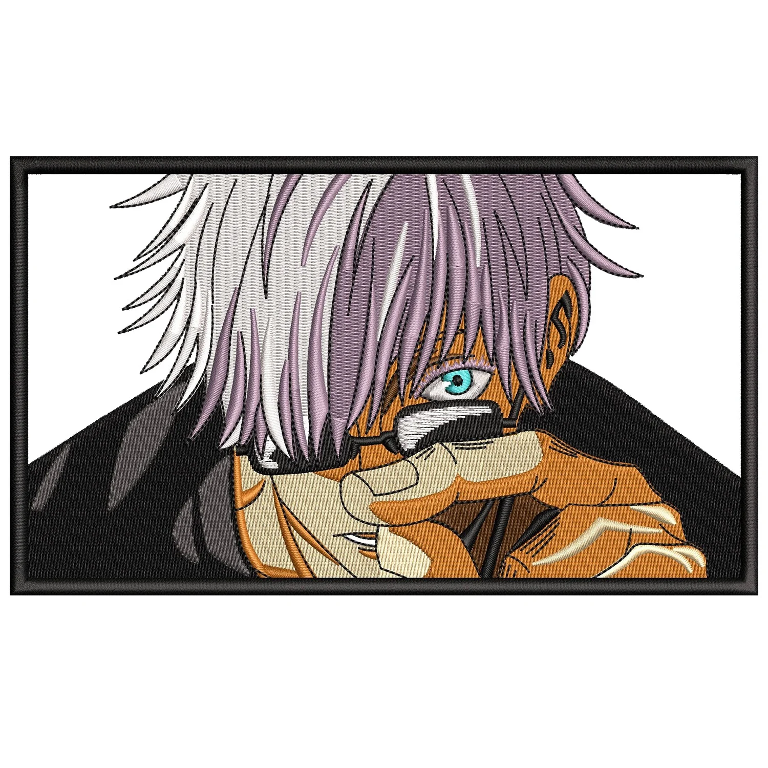 Gojo Satoru Embroidery Design