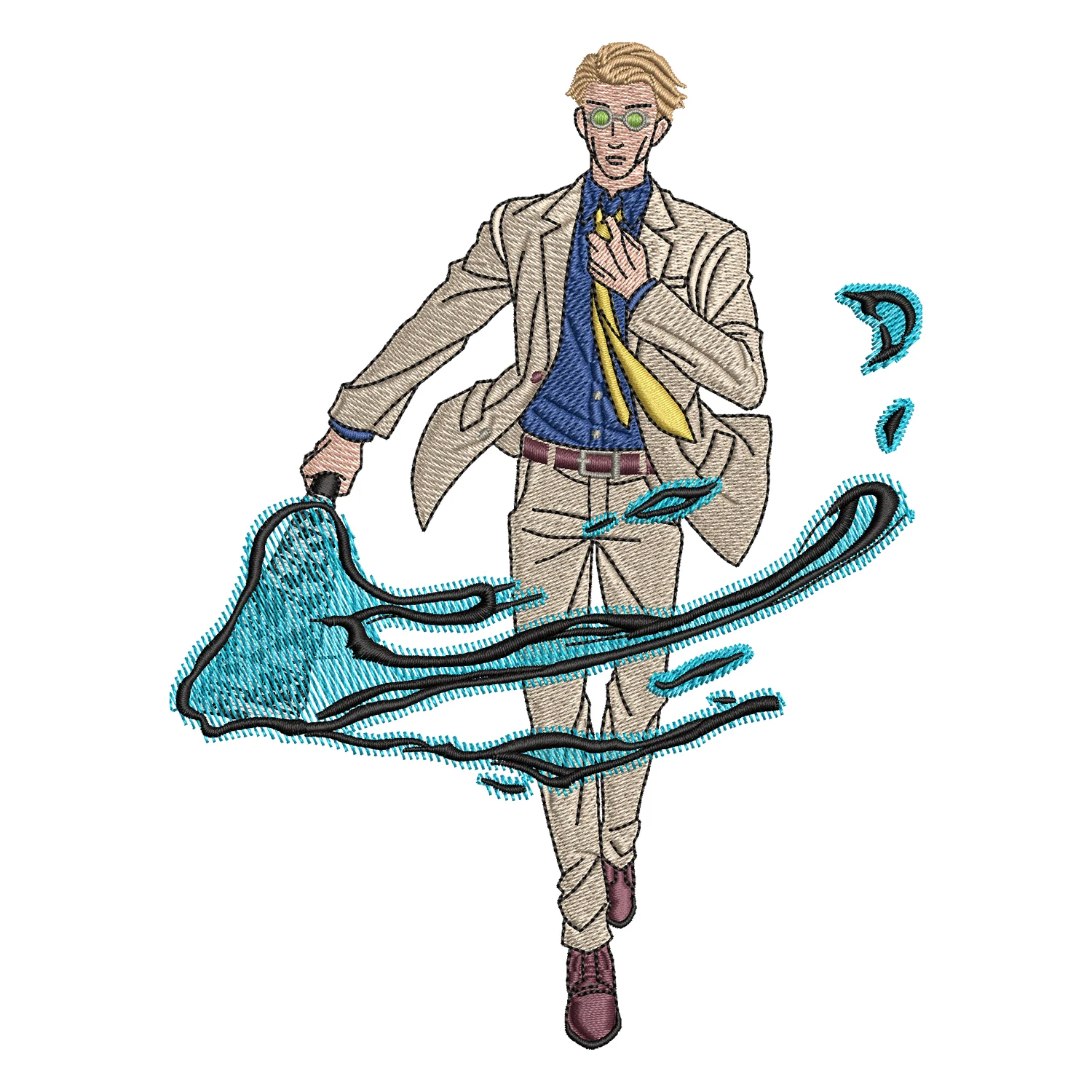 Kento Nanami Embroidery Design