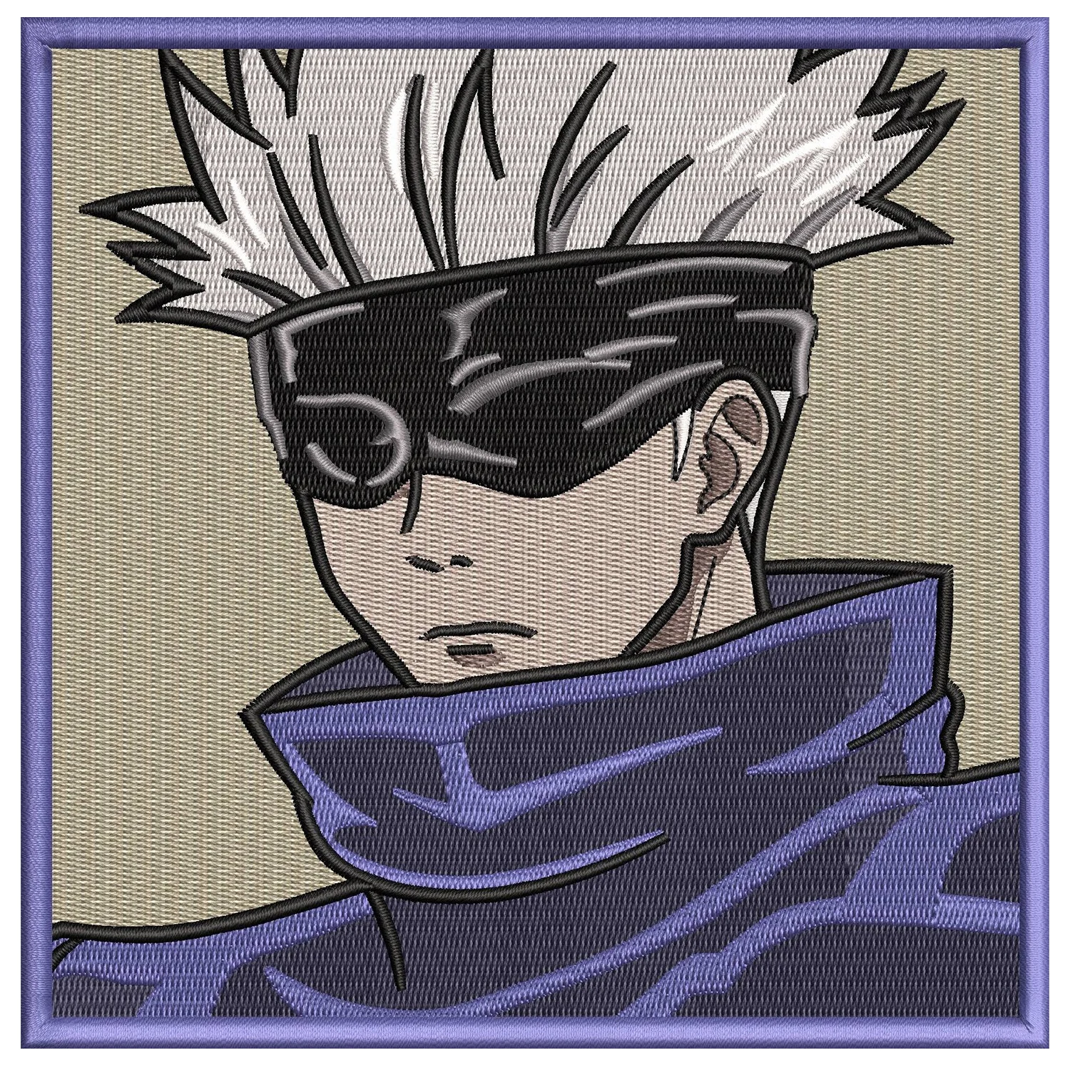 Gojo Satoru Embroidery Design