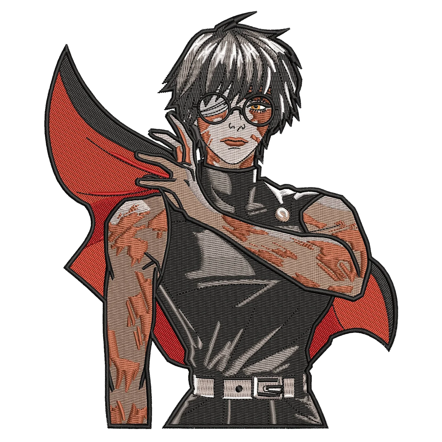 Maki Zenin Embroidery Design