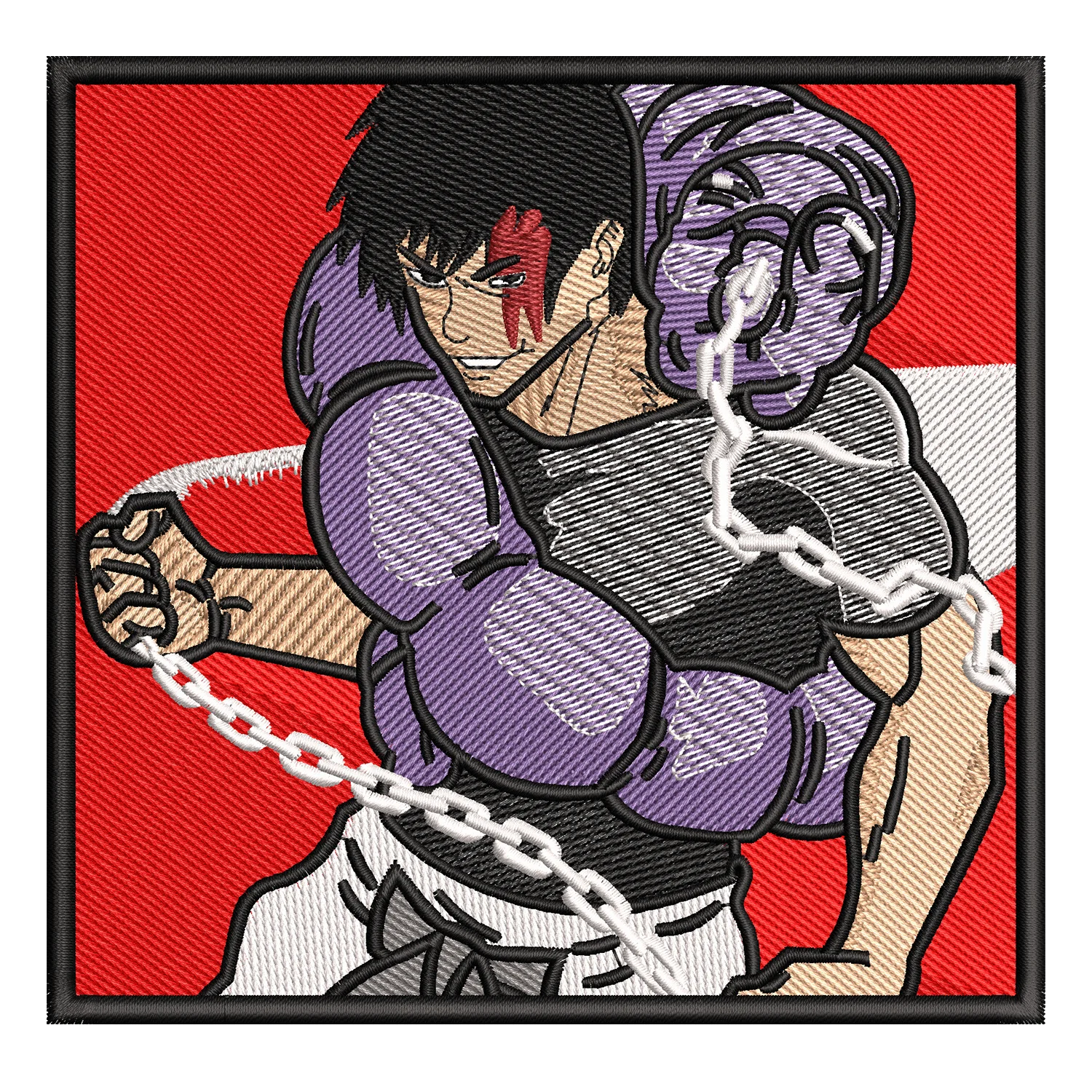 Toji Fushiguro Embroidery Design