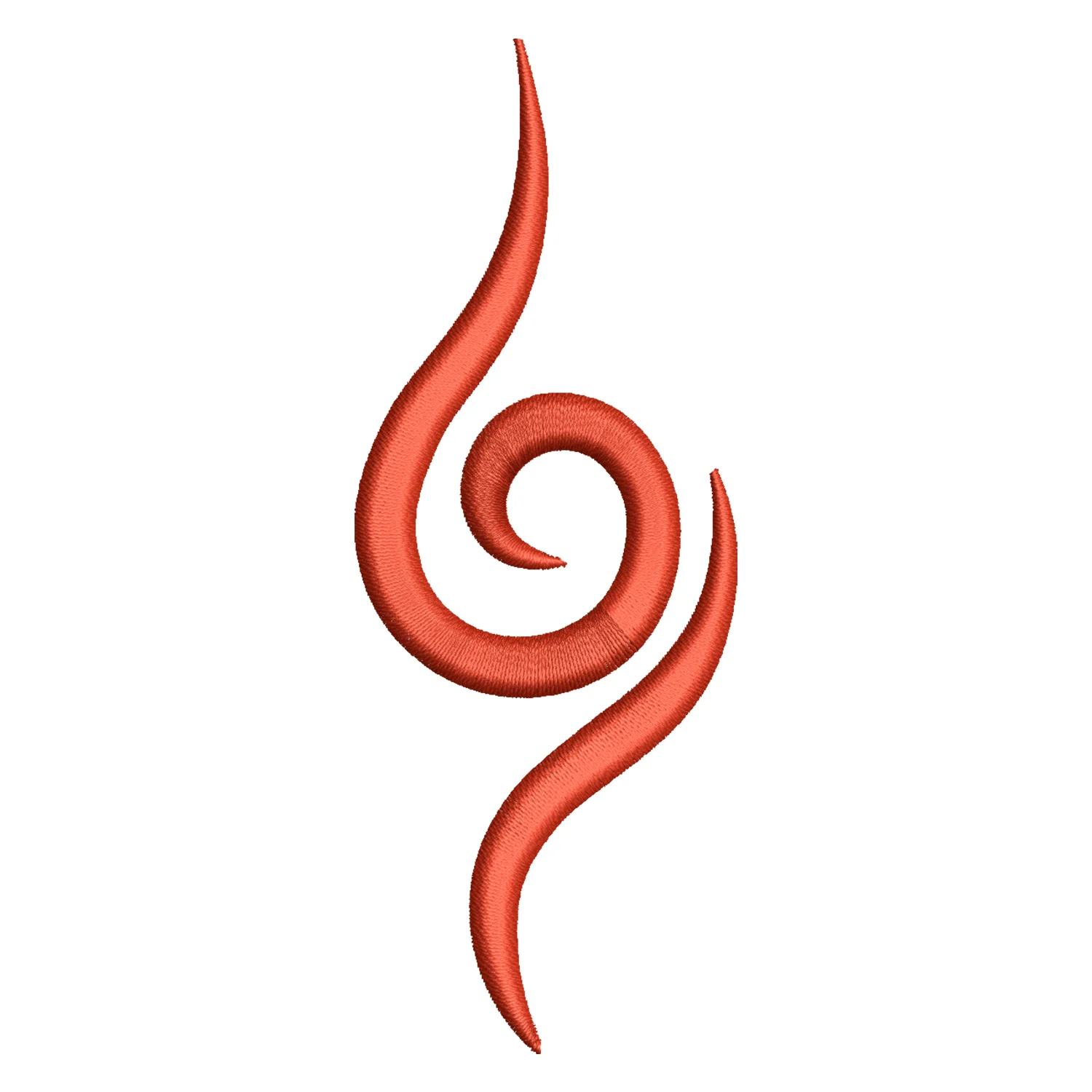 Kakashi Tattoo Embroidery Design