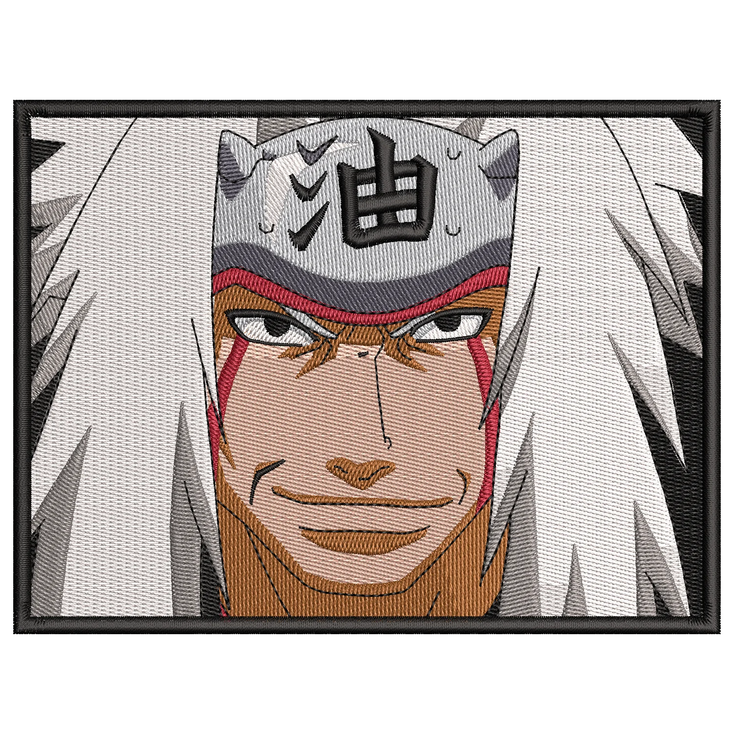 Jiraiya Embroidery Design