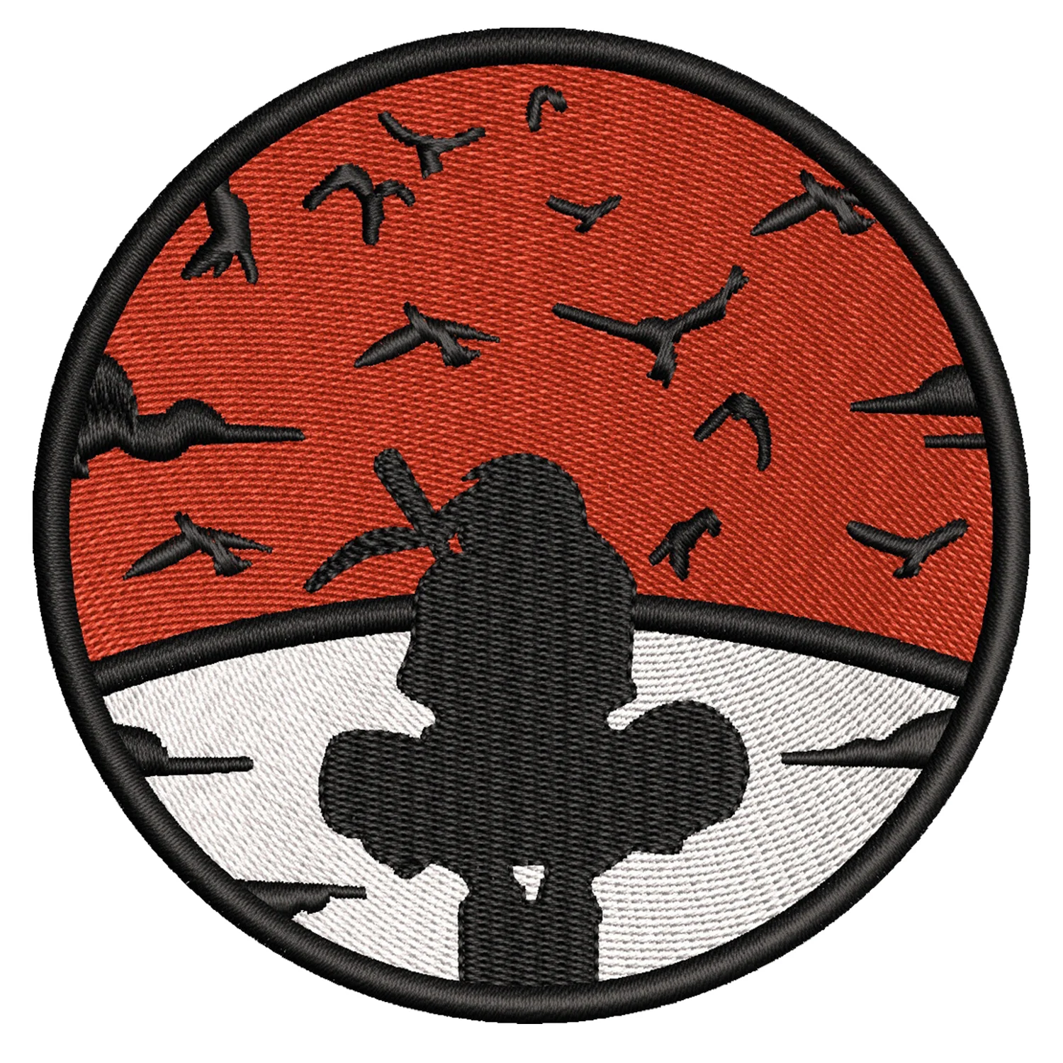 Itachi Uchiha Embroidery Design