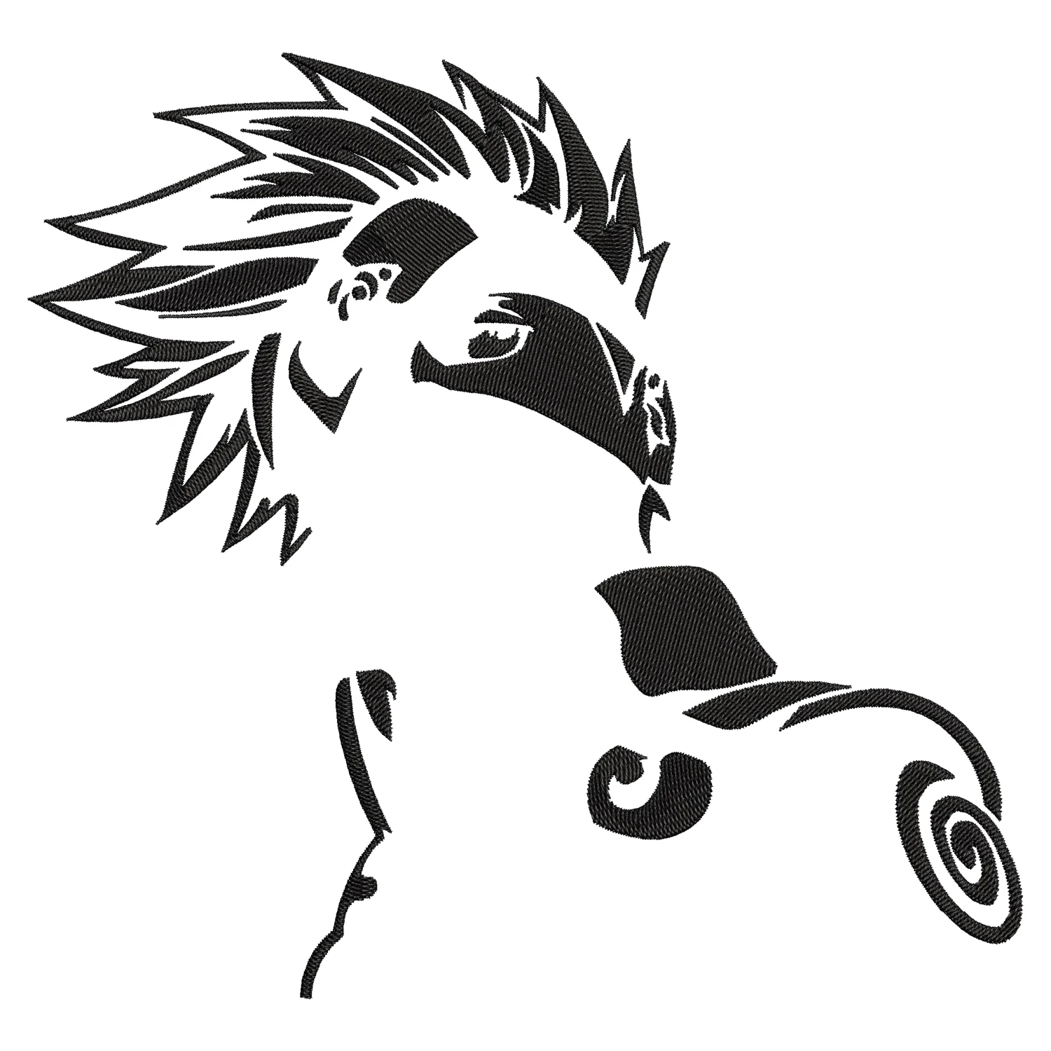 Kakashi Hatake Embroidery Design