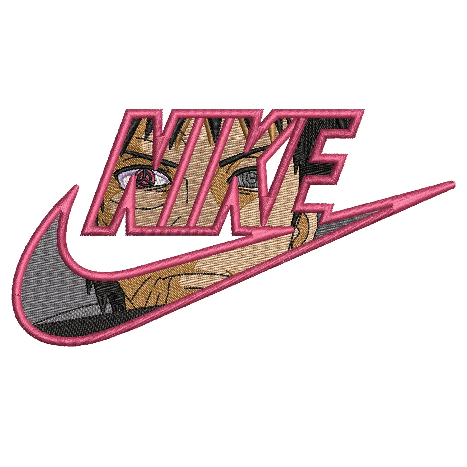 Obito Nike Embroidery Design