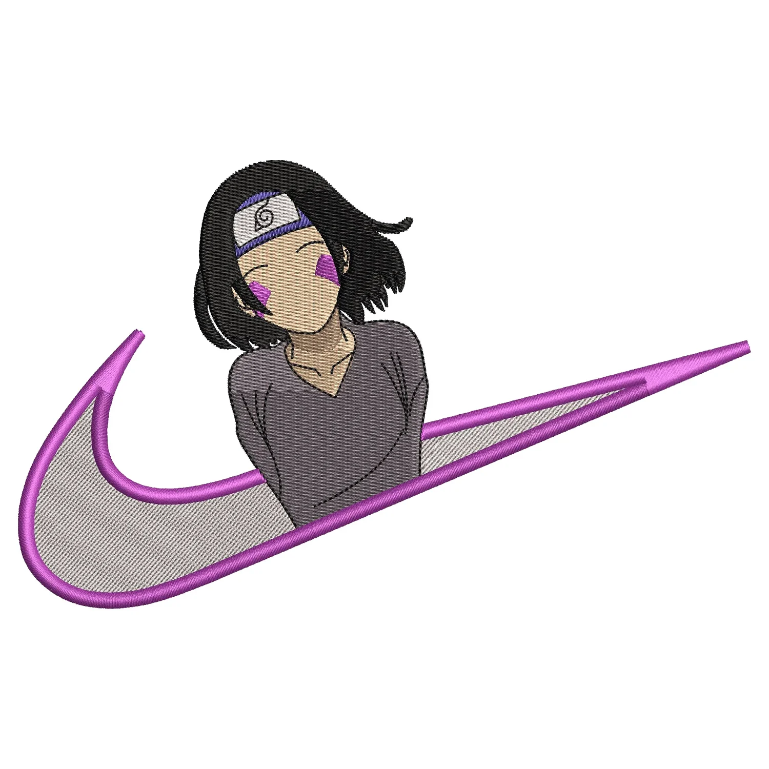 Rin Swoosh Embroidery Design