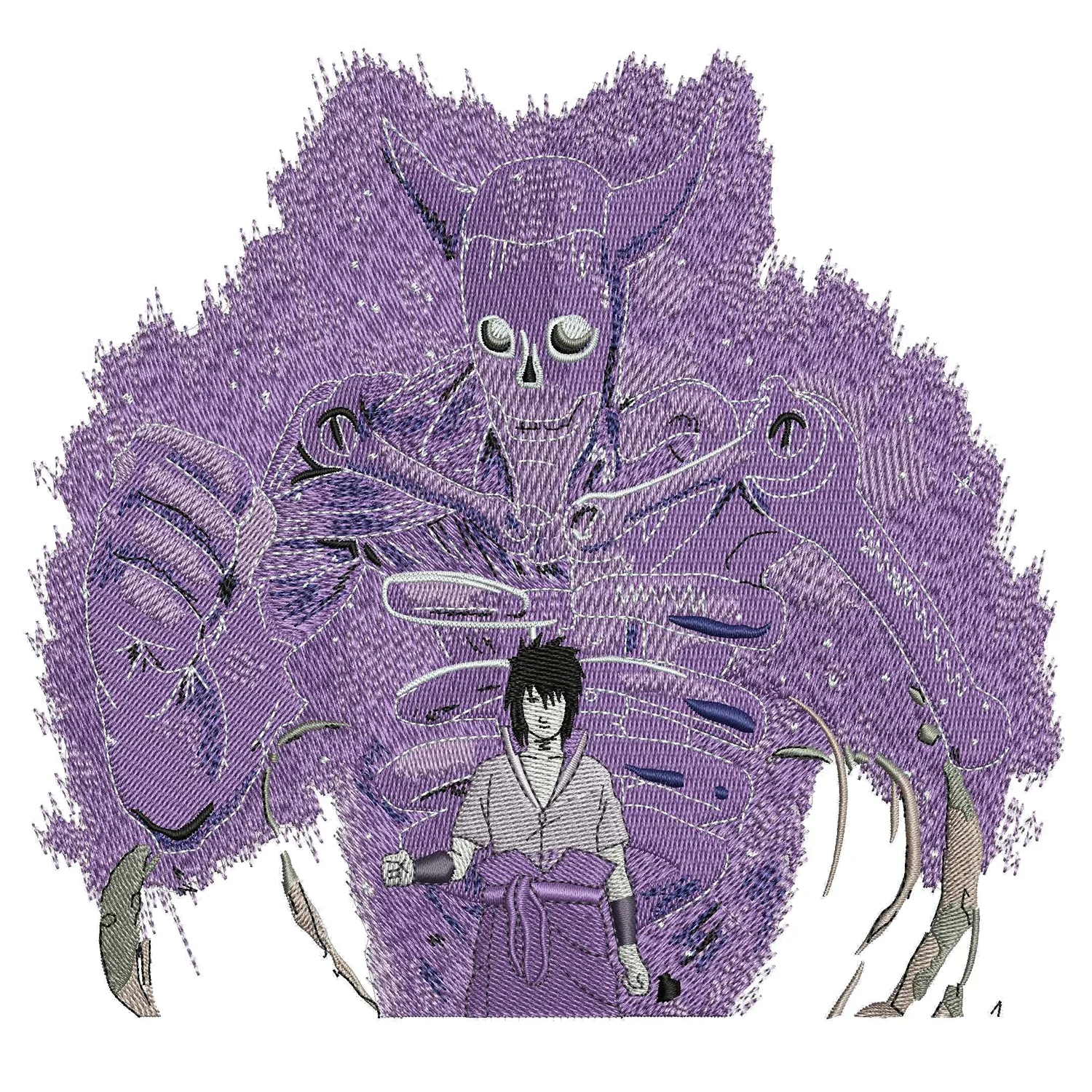 Sasuke Susano Embroidery Design