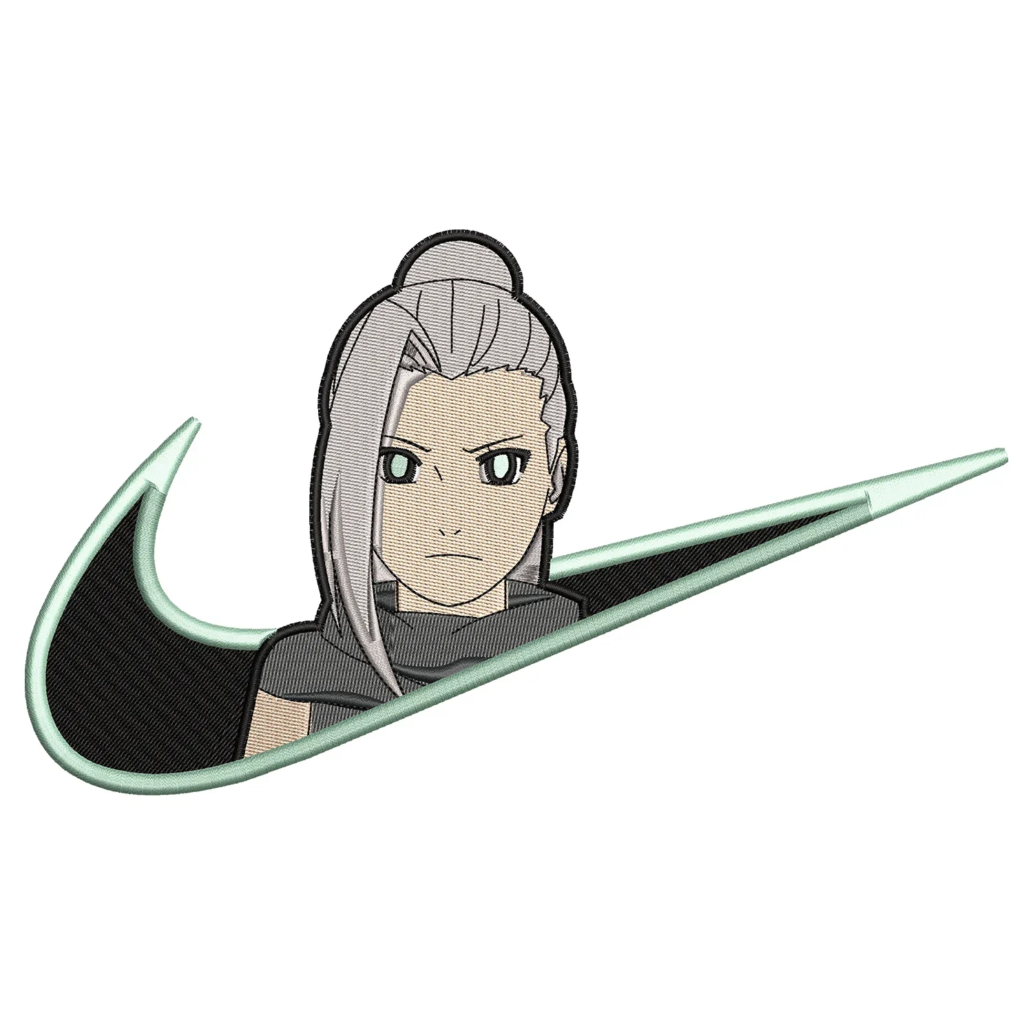 Ino Swoosh Embroidery Design