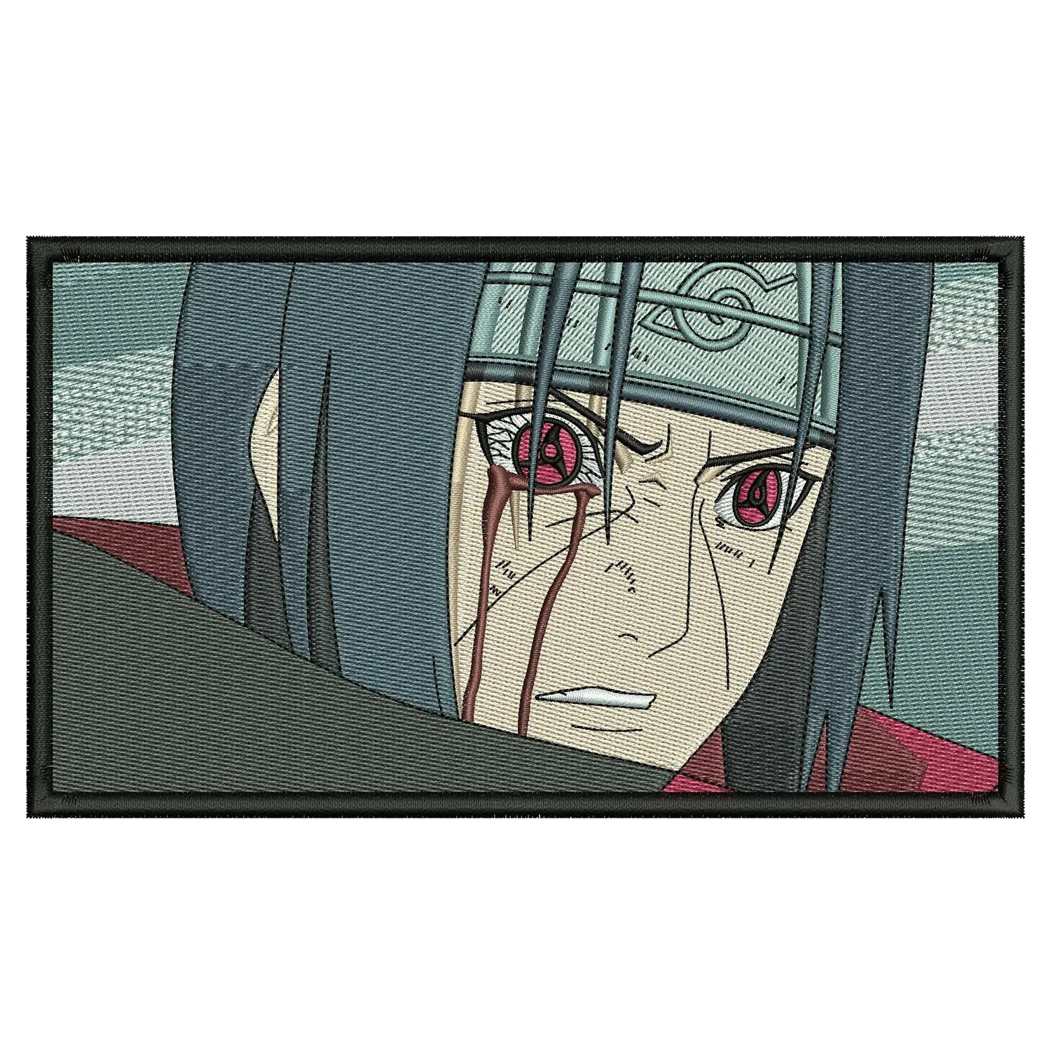 Itachi Uchiha Embroidery Design