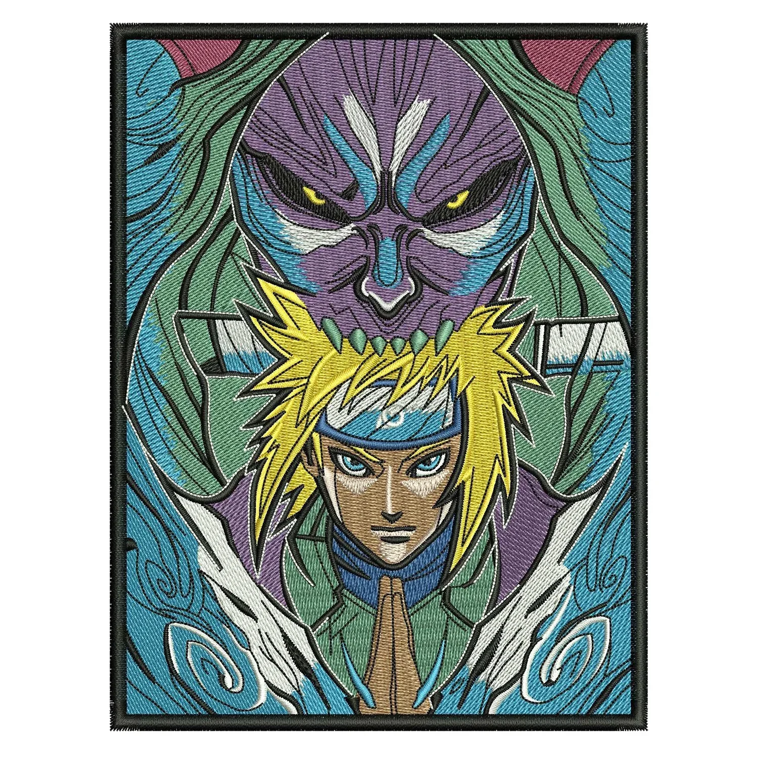 Minato Death Reaper Embroidery Design