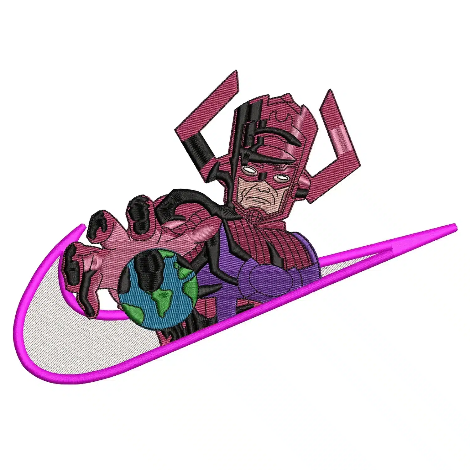 Galactus Swoosh Embroidery Design