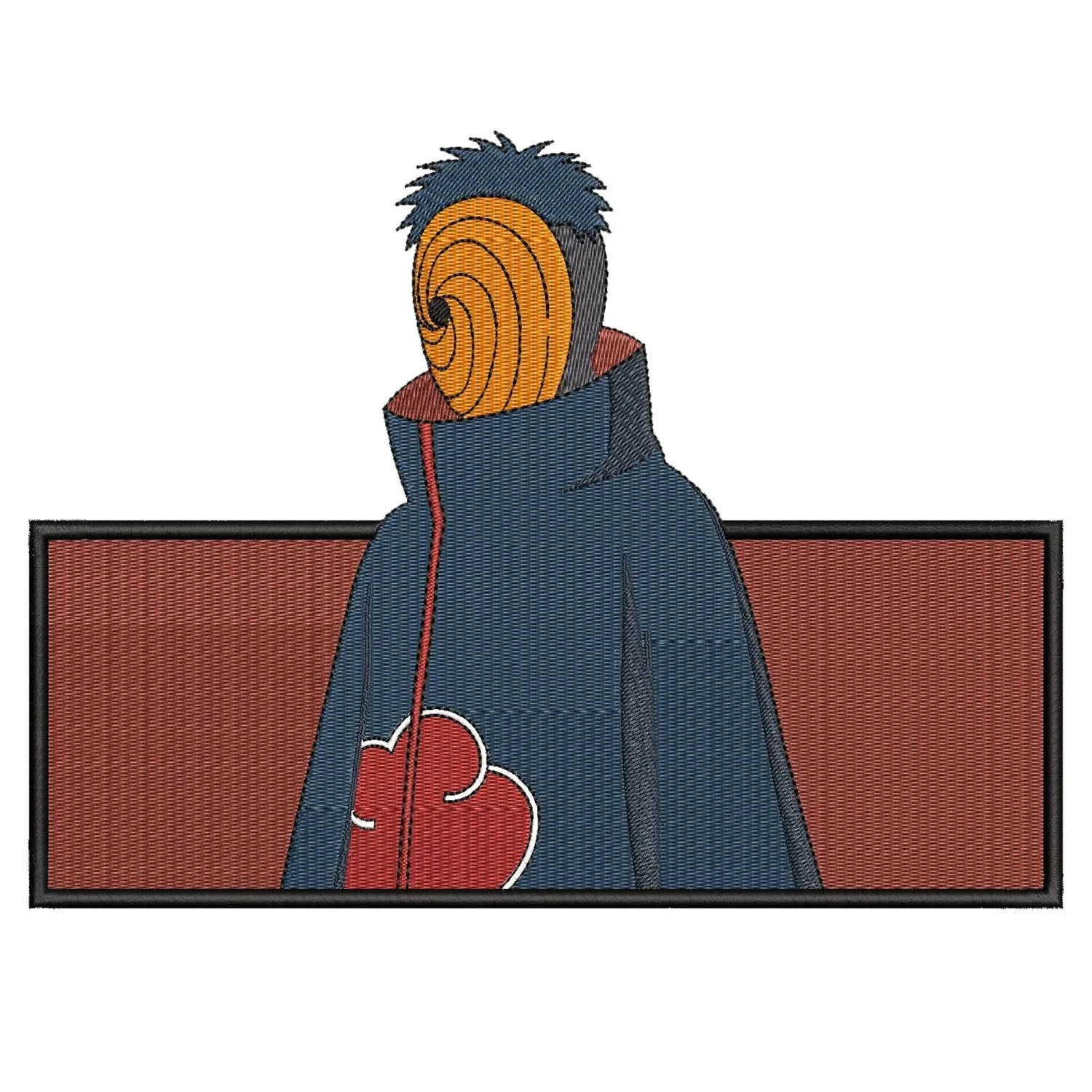 Obito Uchiha Embroidery Design