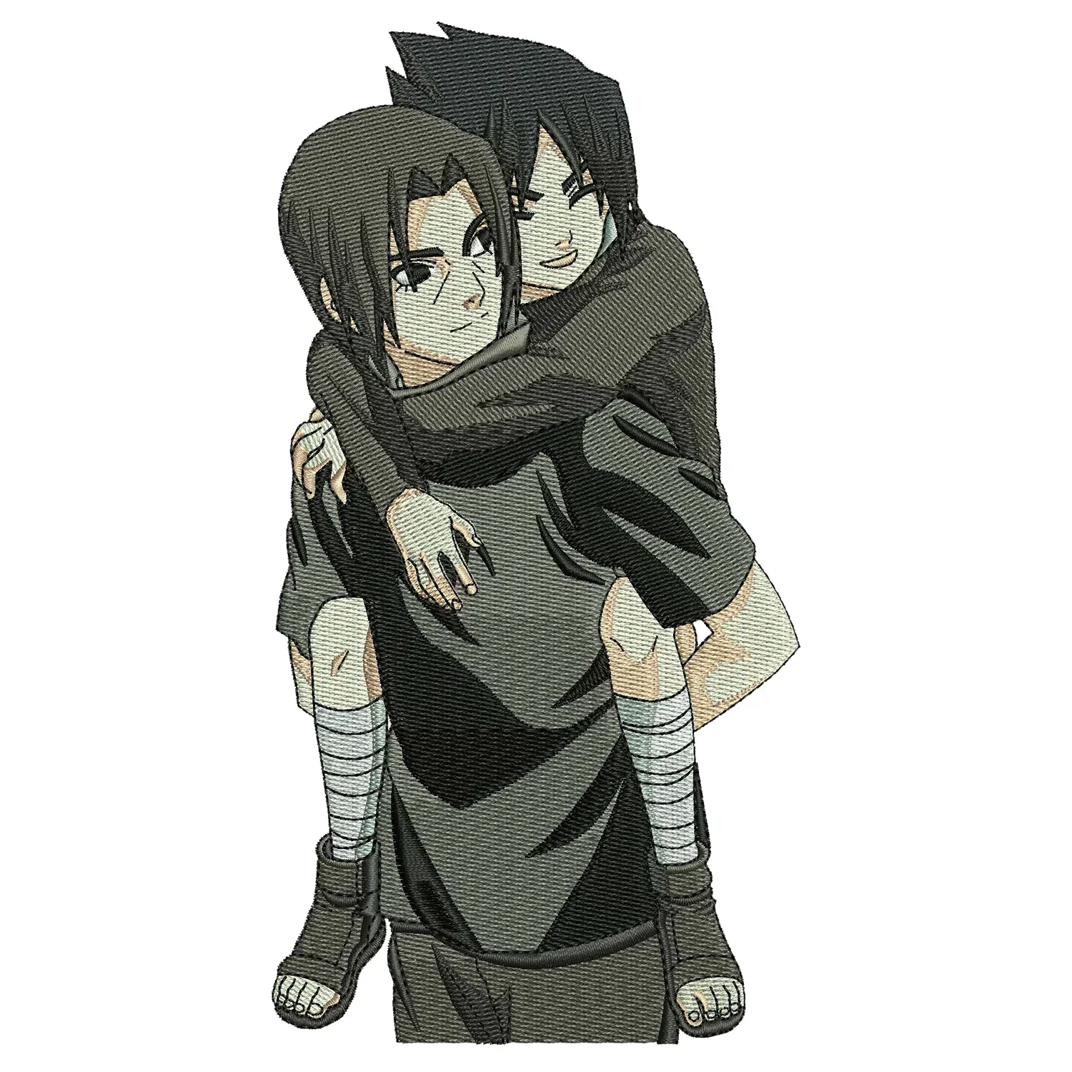 Itachi Sasuke Embroidery Design