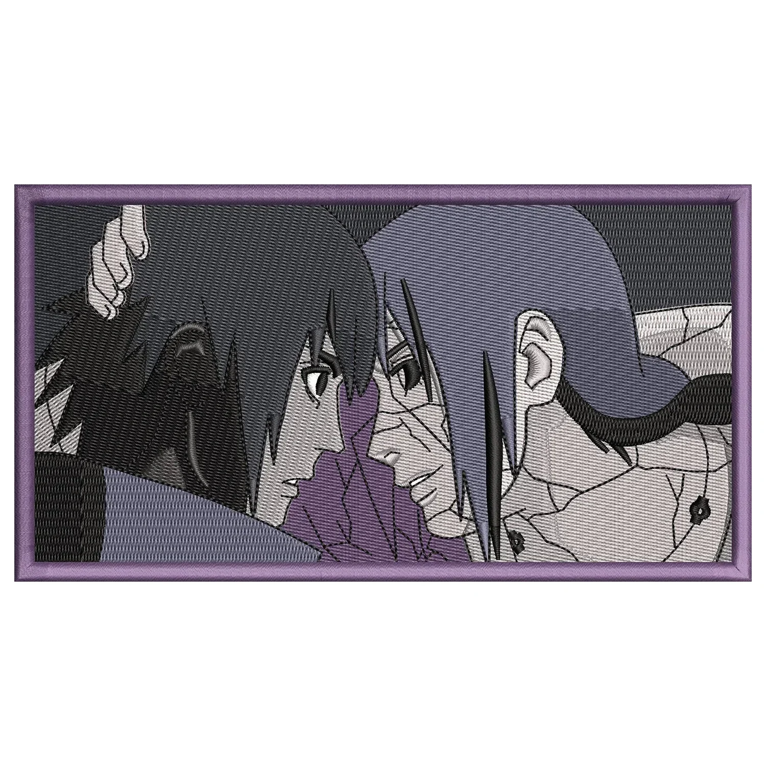 Itachi Sasuke Embroidery Design