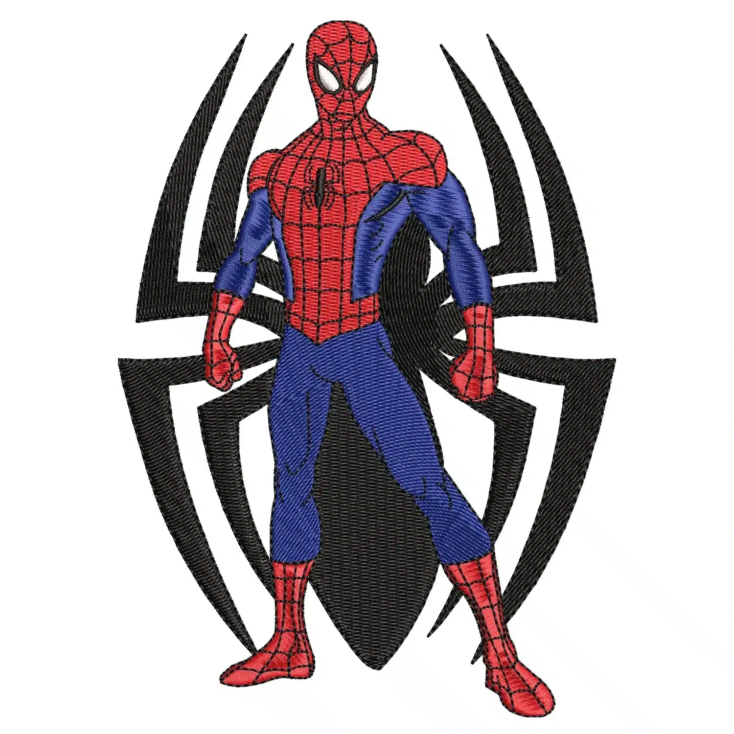 Spiderman Embroidery Design