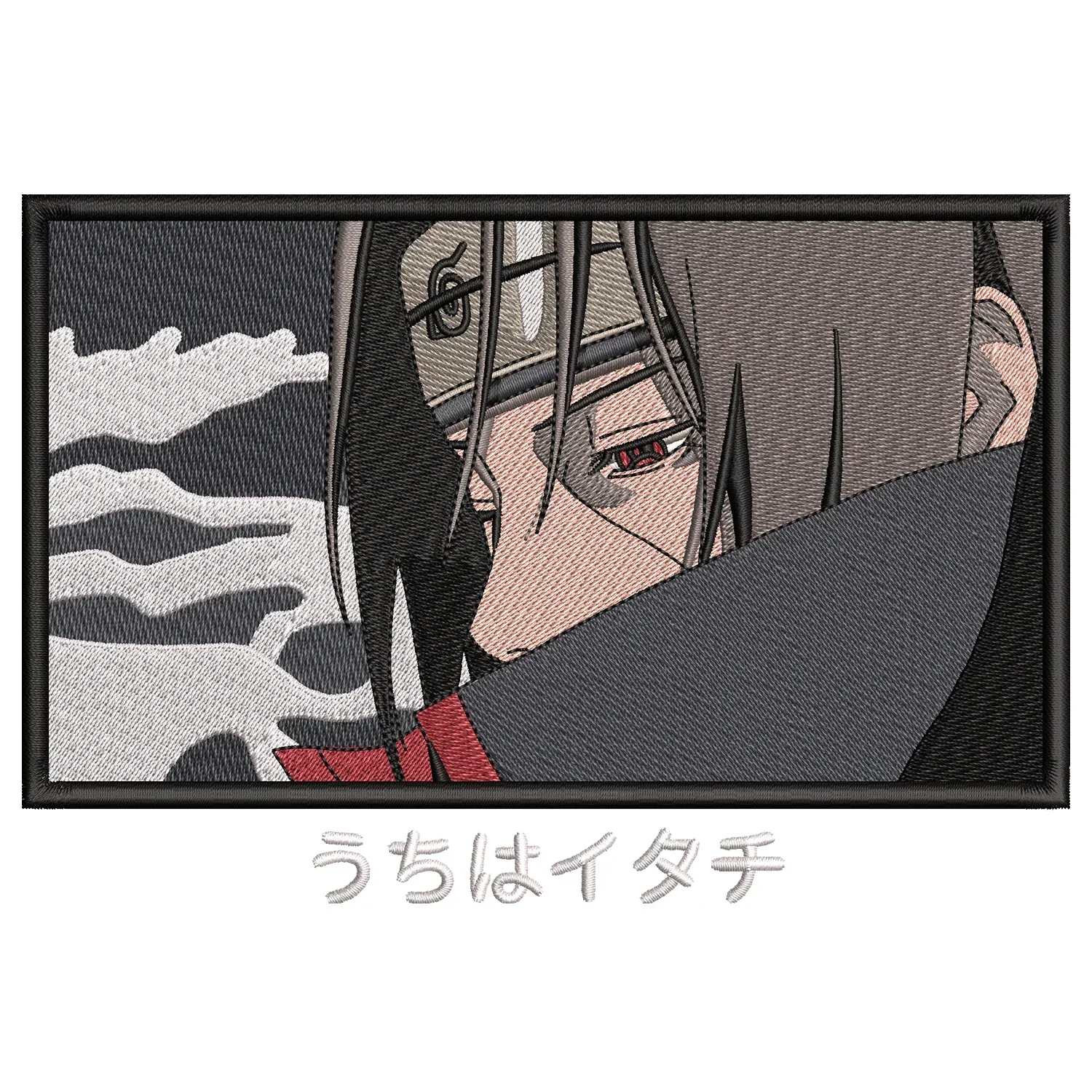 Itachi Uchiha Embroidery Design