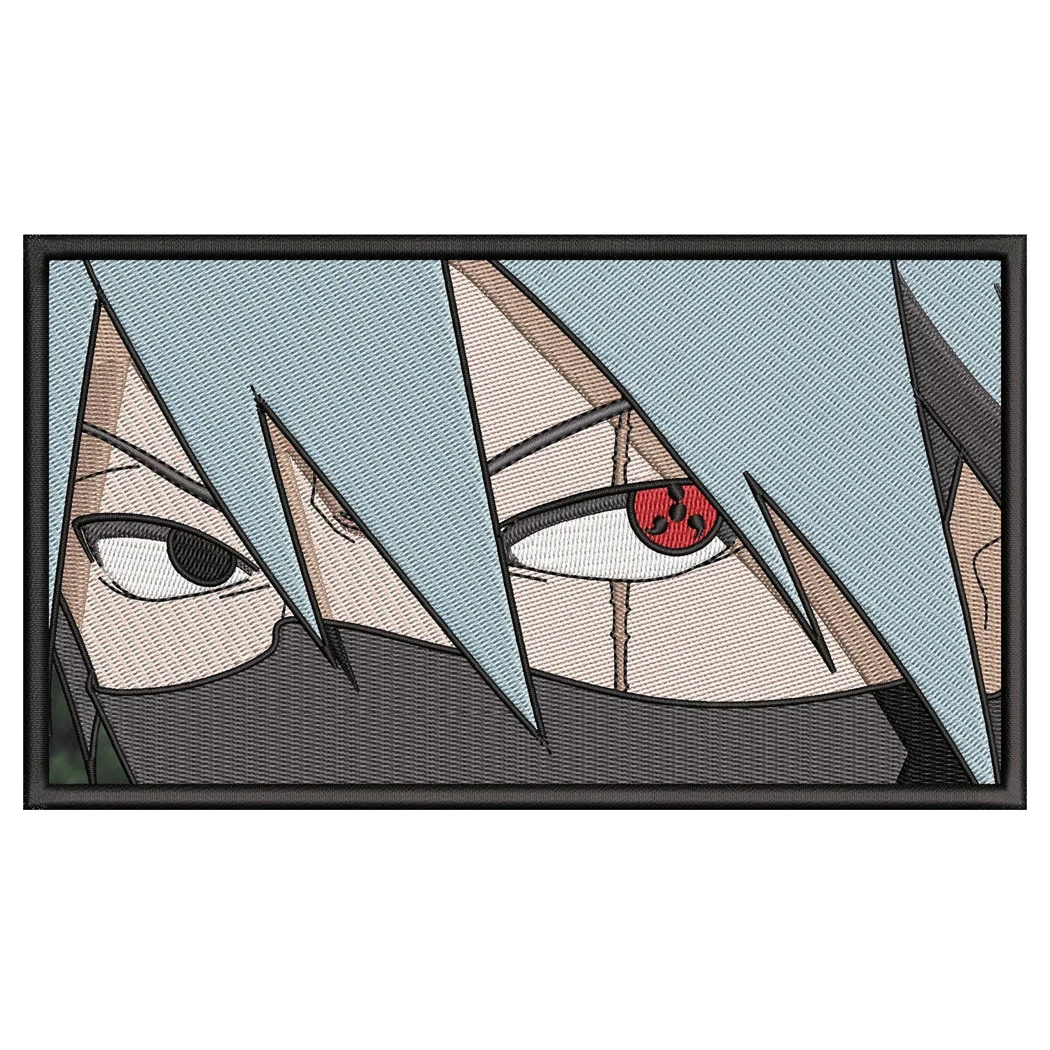 Kakashi Eyes Embroidery Design