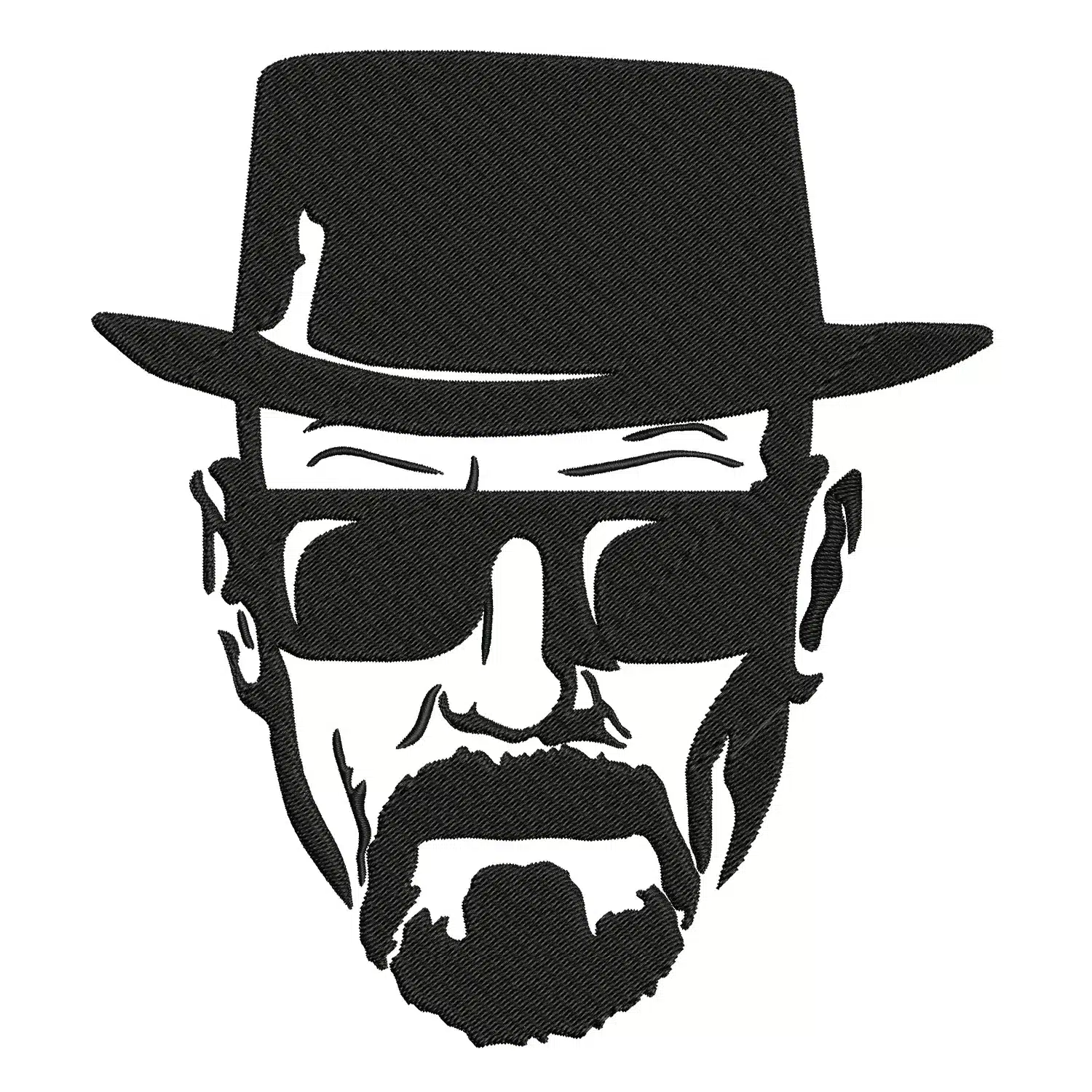 Heisenberg Embroidery Design