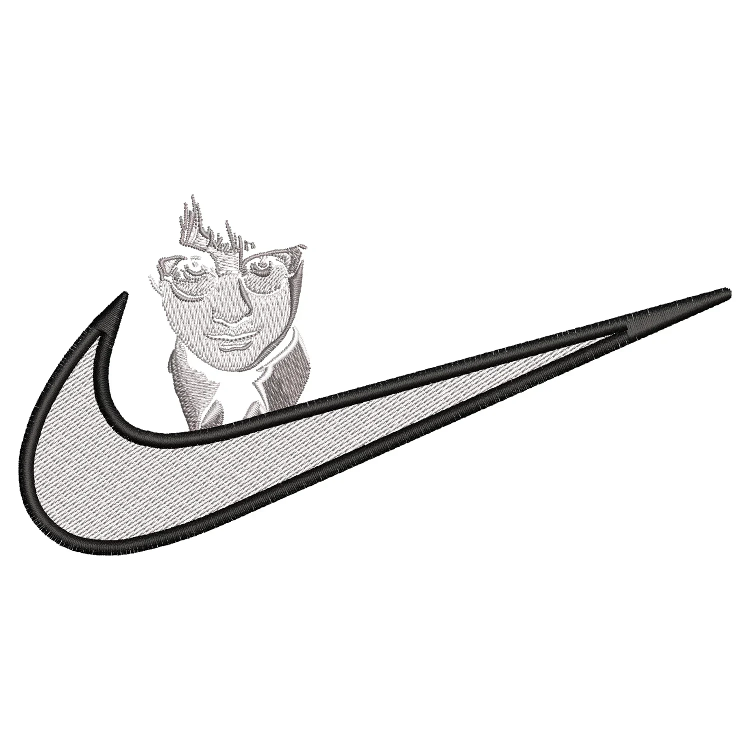 Harry Potter Swoosh Embroidery Design