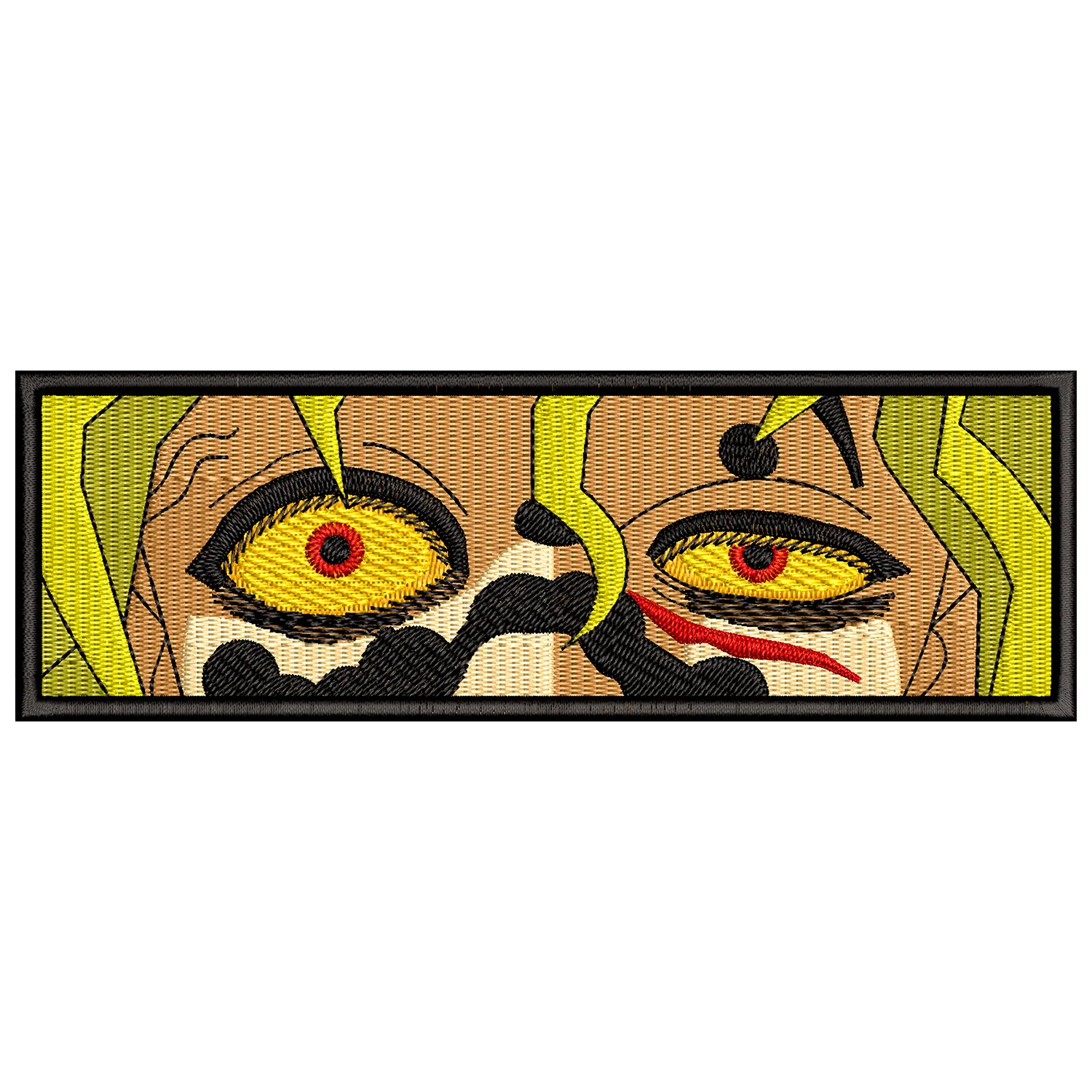 Gyutaro Eyes Embroidery Design