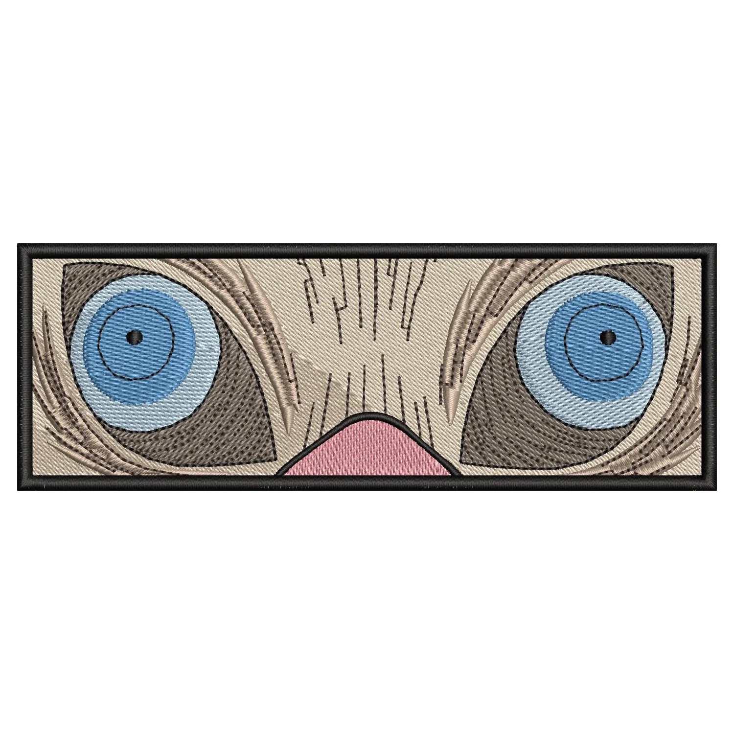 Inosuke Eyes Embroidery Design
