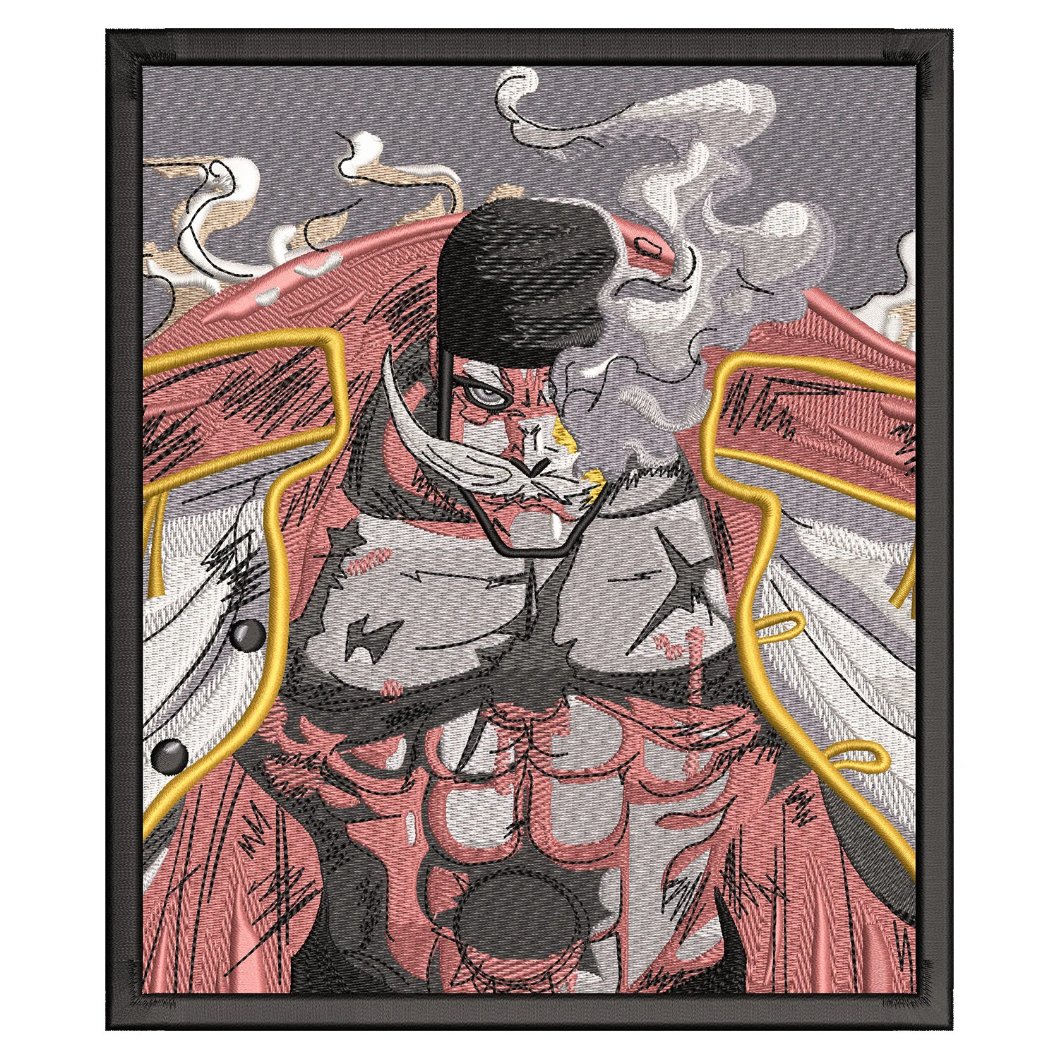 Whitebeard Embroidery Design