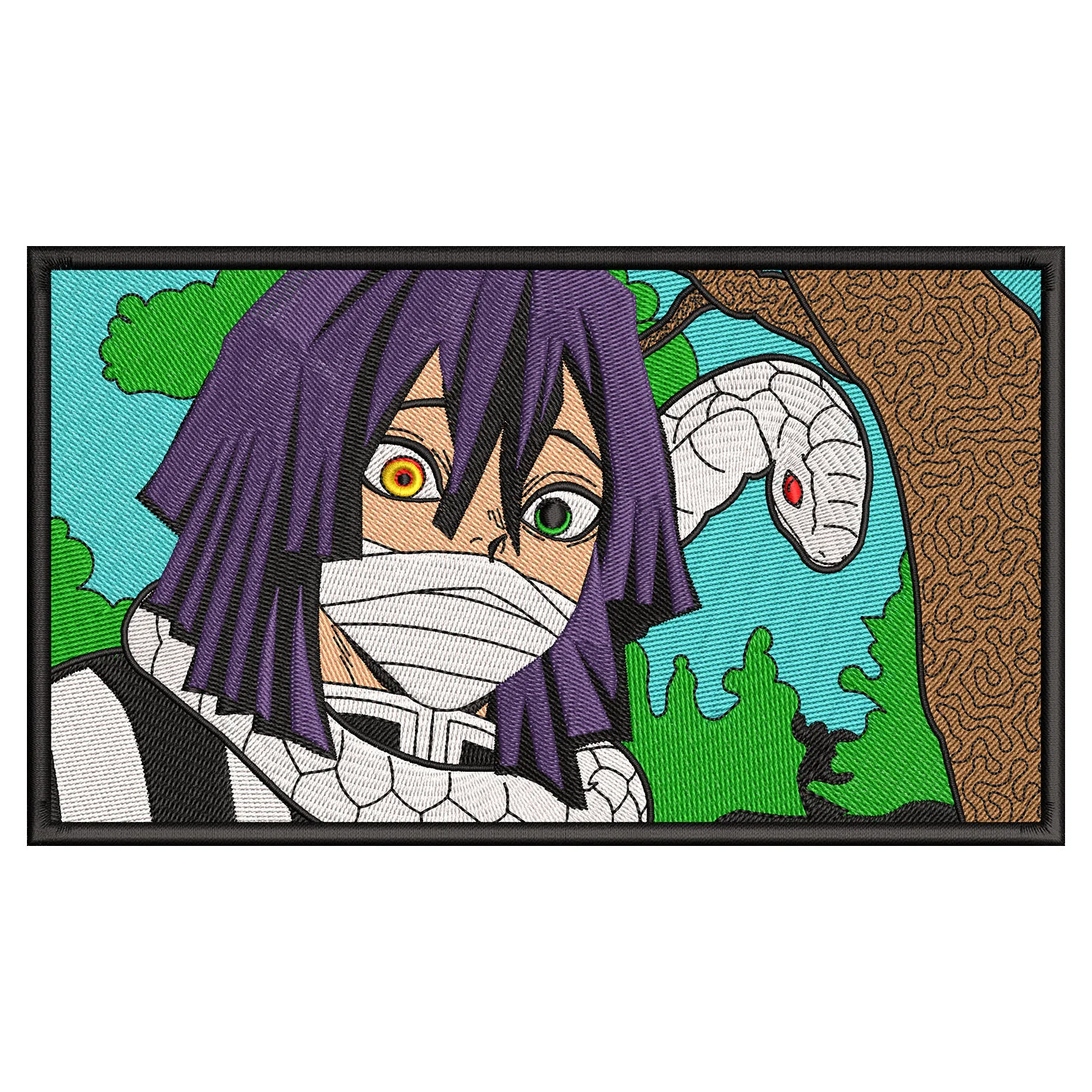 Obanai Embroidery Design