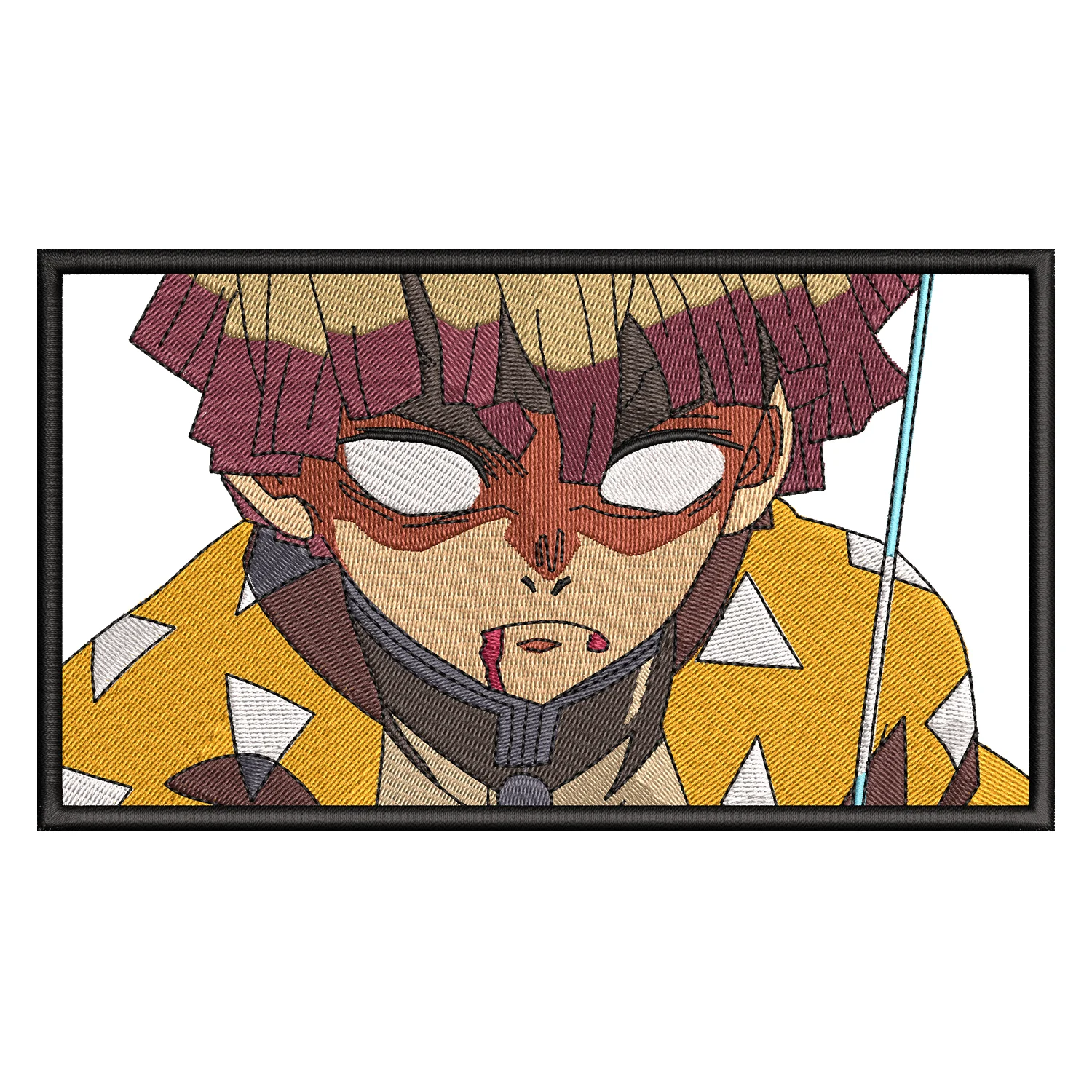 Zenitsu Embroidery Design