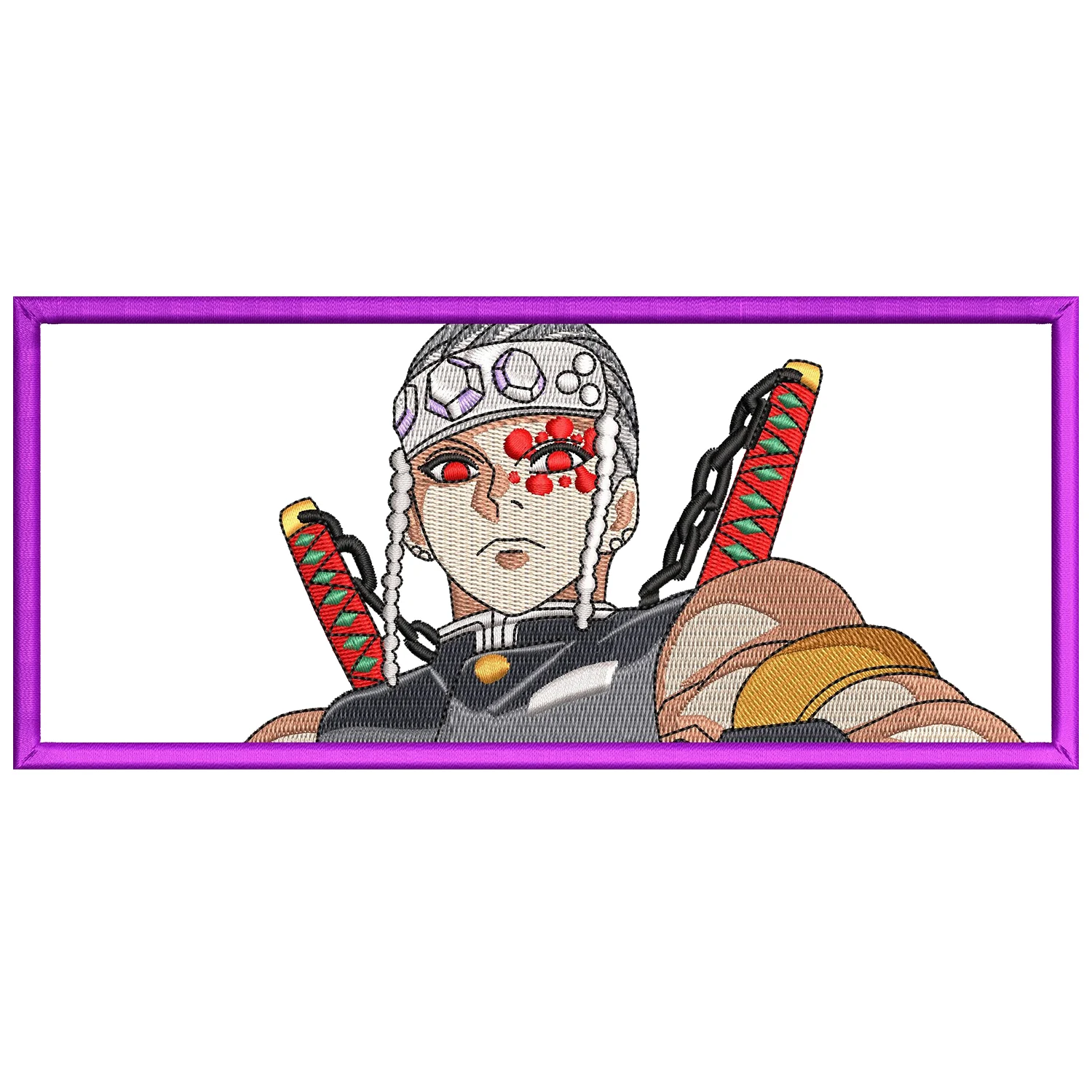 Tengen Uzui Embroidery Design