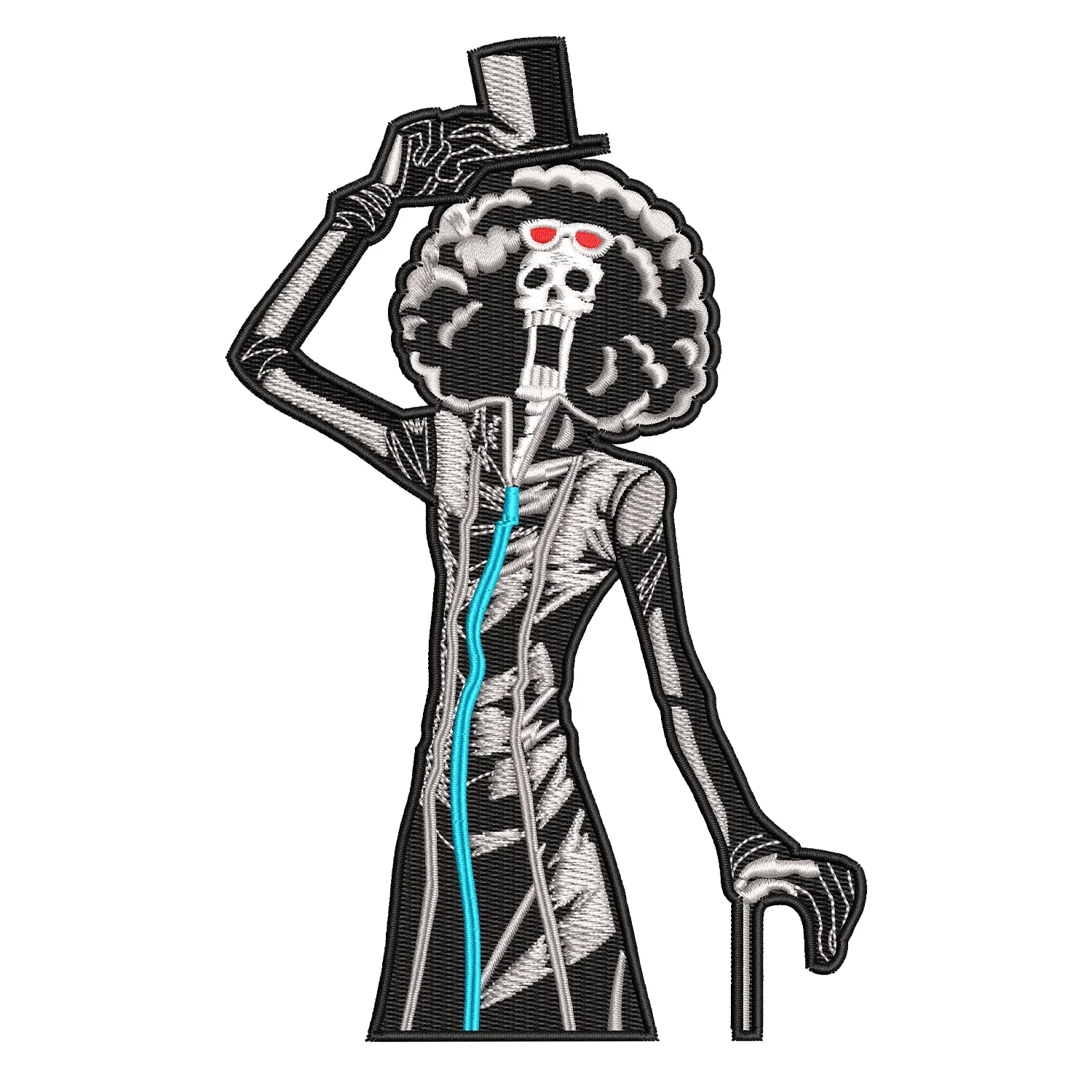 Brook Embroidery Design