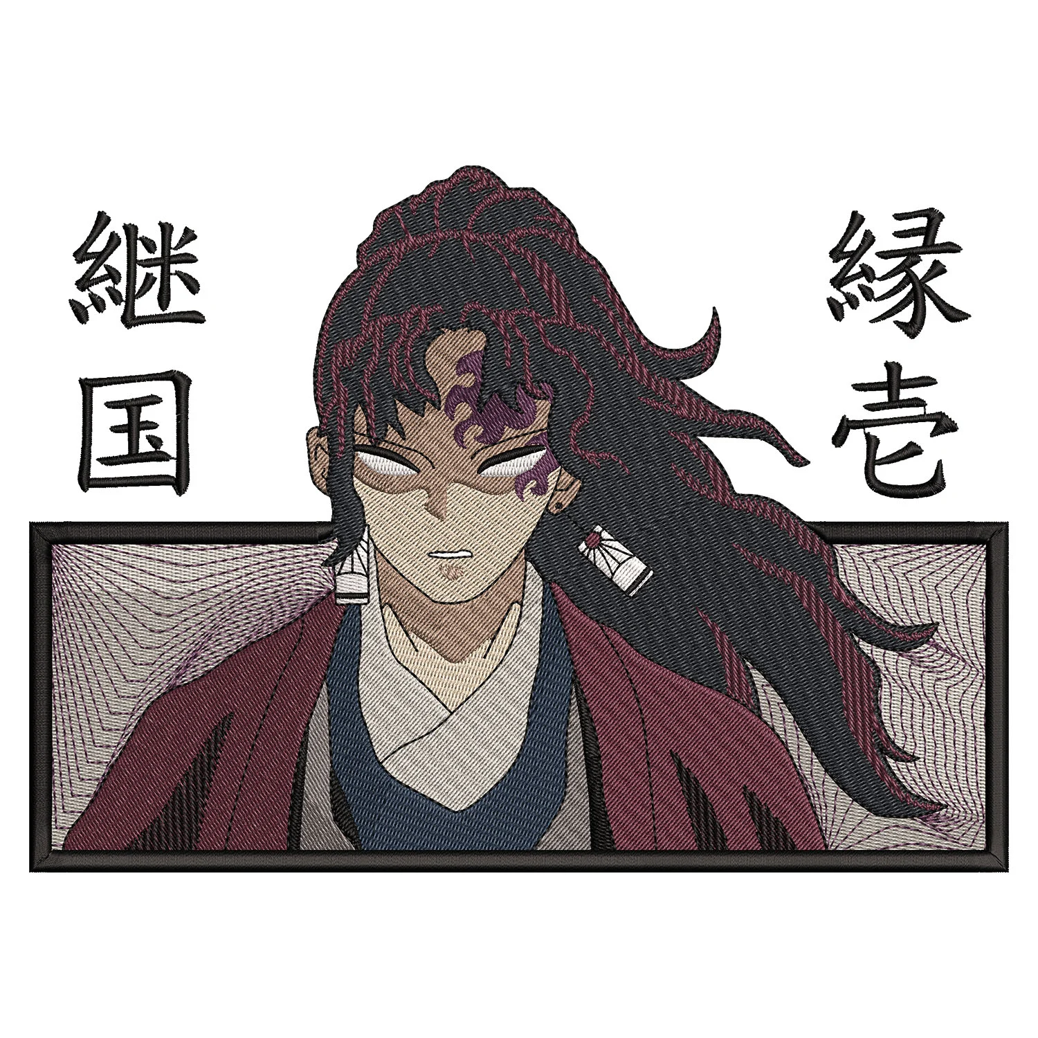 Yoriichi Embroidery Design