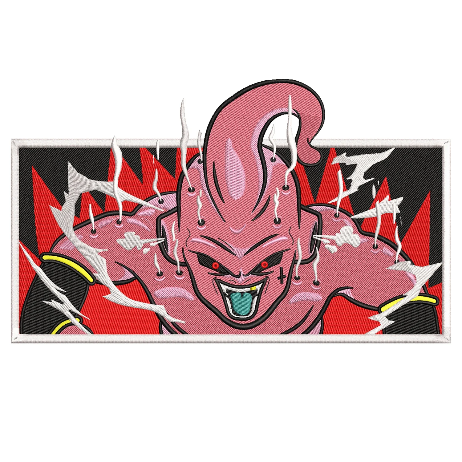 Majin Buu Embroidery Design