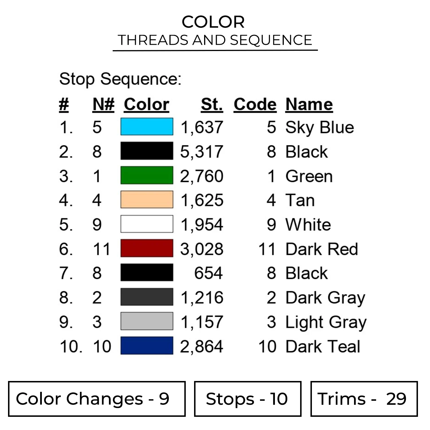 Tanjiro Swoosh Embroidery Design - Demon Slayer Anime Embroidery Design 2 color 776