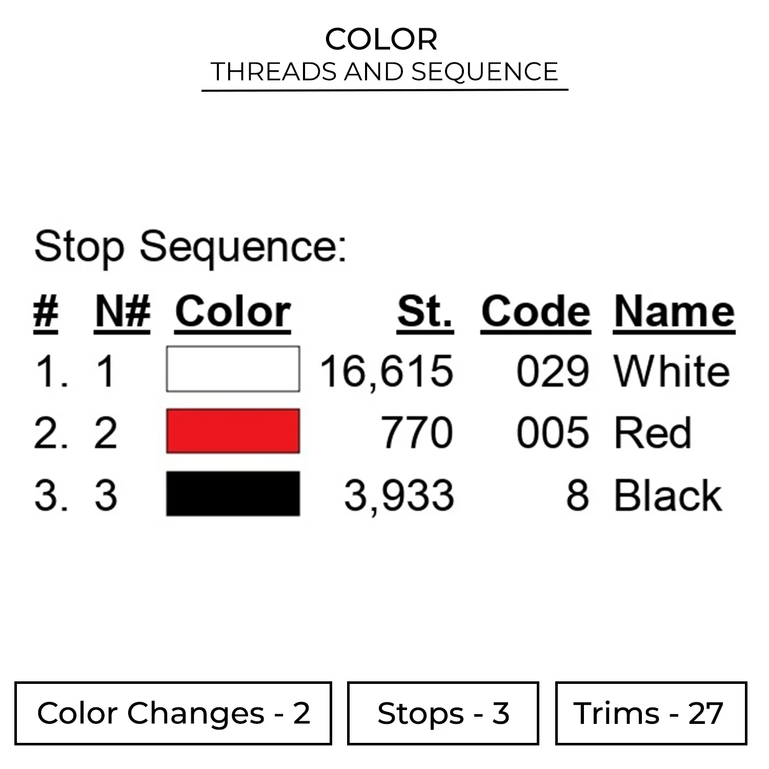 The Killer Face Embroidery Design - Friday The 13th 2 Color 130