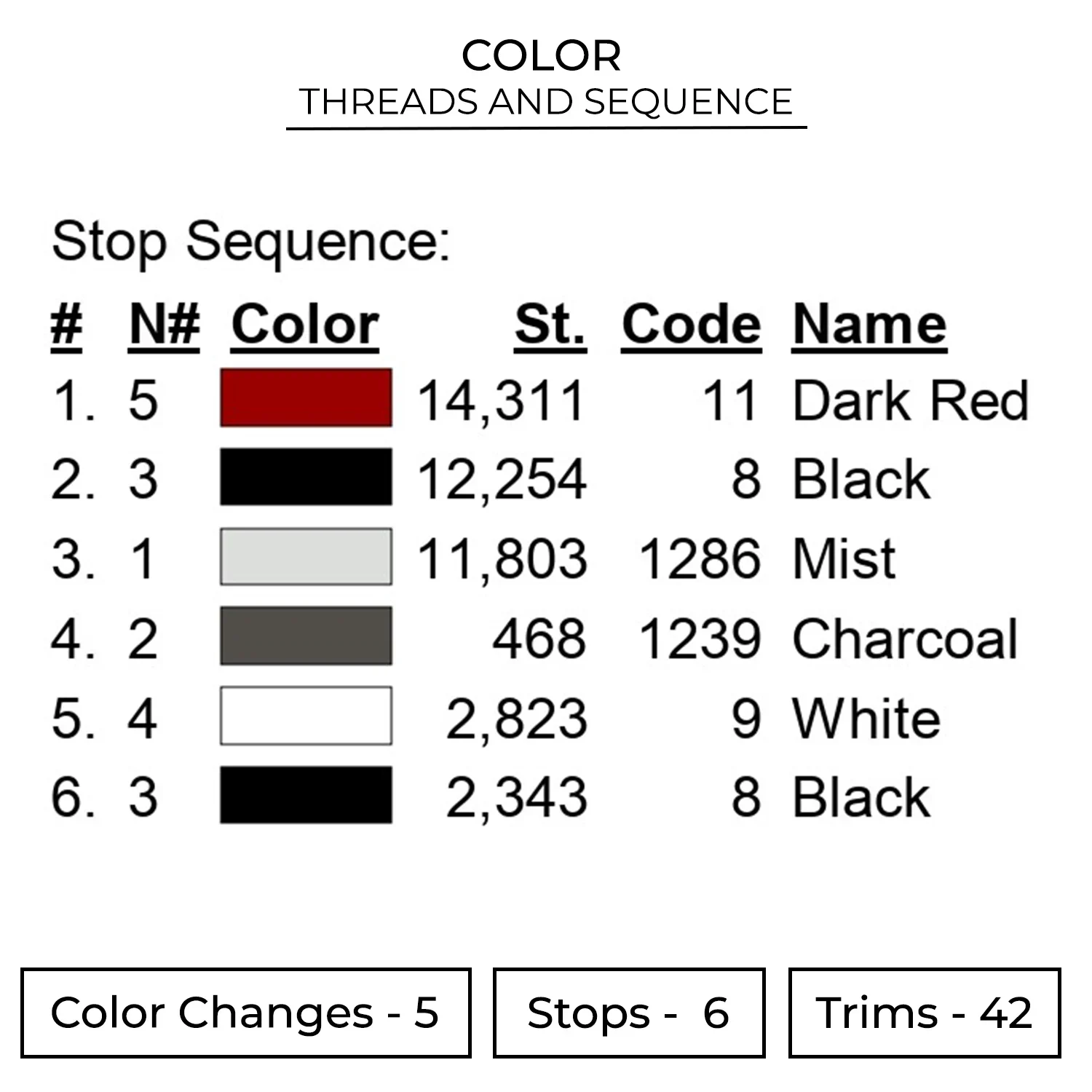 Honda Civic Embroidery Design - Car 2 Color 3