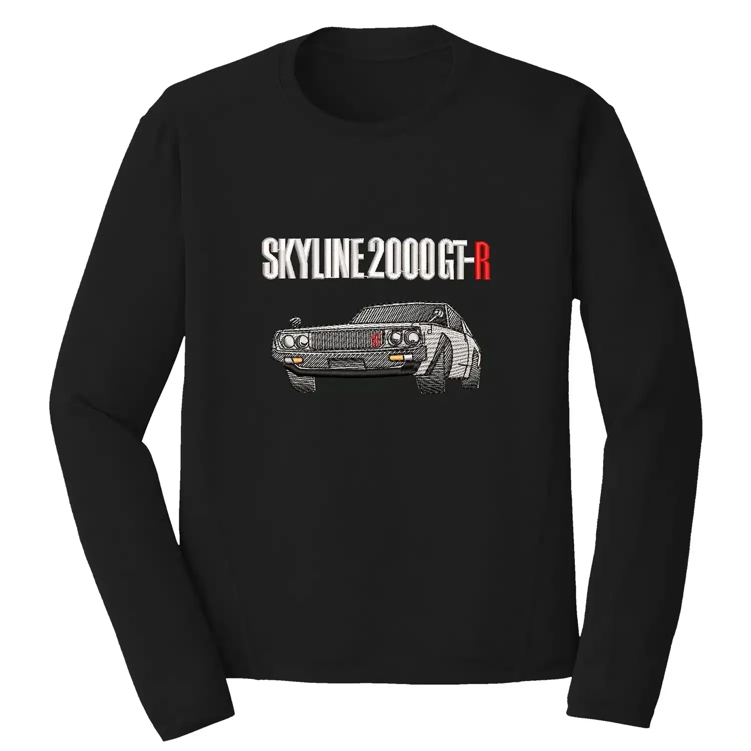 Nissan Skyline 2000GTR Embroidery Design 1 Mockup 20