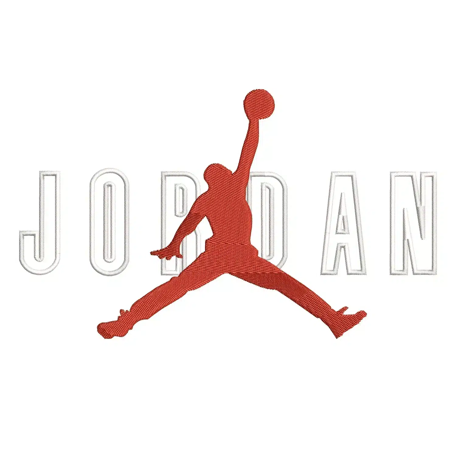 Primary Jordan Logo Embroidery Design