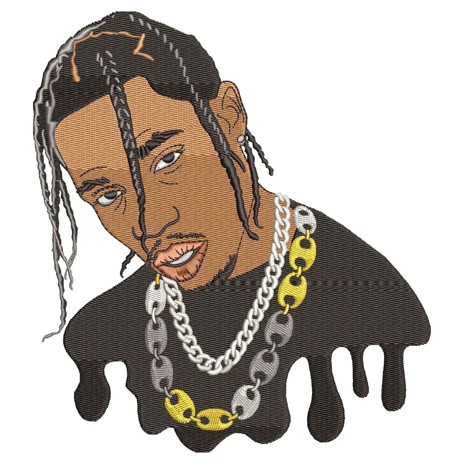Travis Scott Embroidery Design