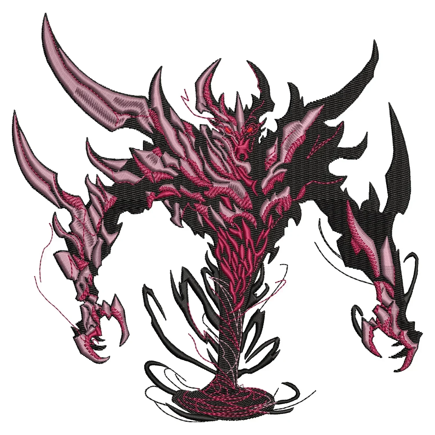 Shadow Fiend Embroidery Design