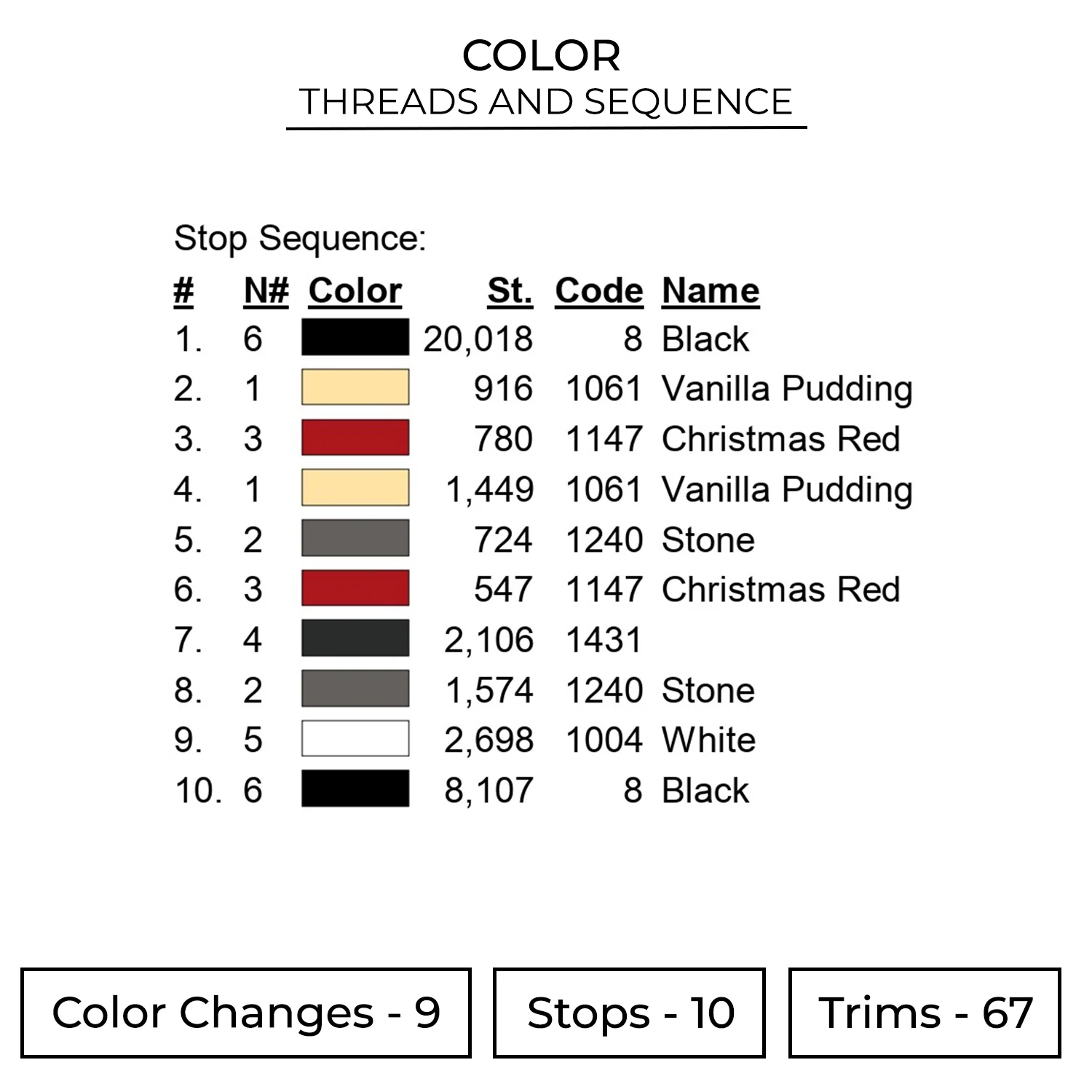 Erased Embroidery Design - Erased Anime Embroidery Design 2 Color ANM91