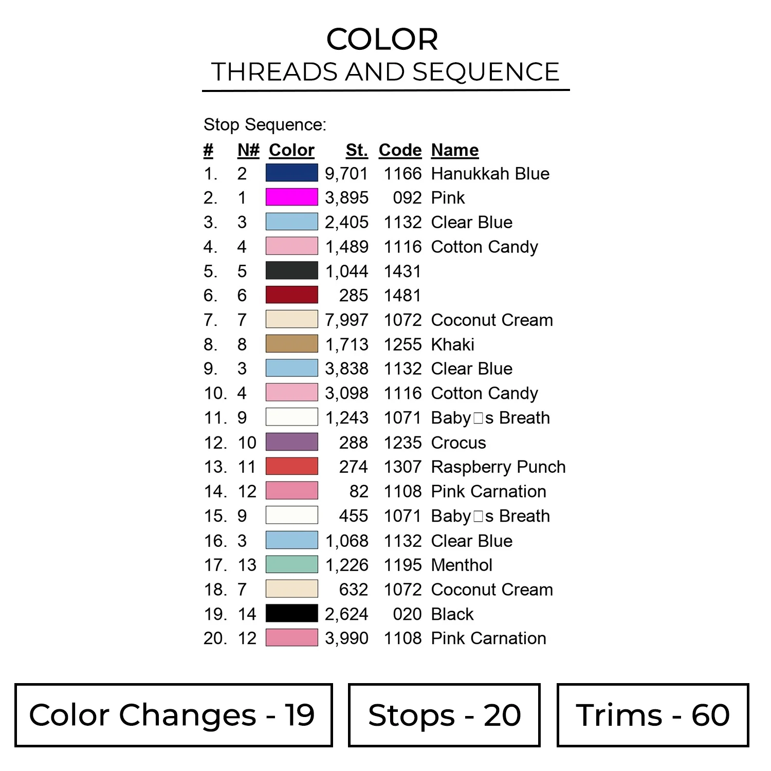 Lucy Embroidery Design - Cyberpunk Edgerunners Anime Embroidery Design 2 Color CYB08