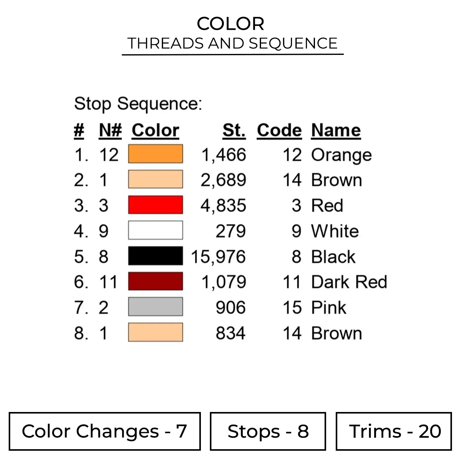 Emo Girl Embroidery Design - Anime Embroidery Design 2 Color OTR1008