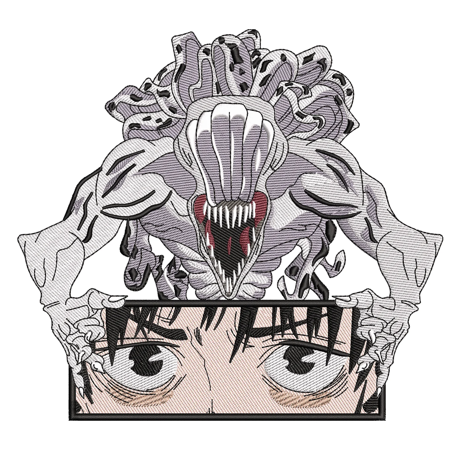 Yuta Okkotsu Embroidery Design