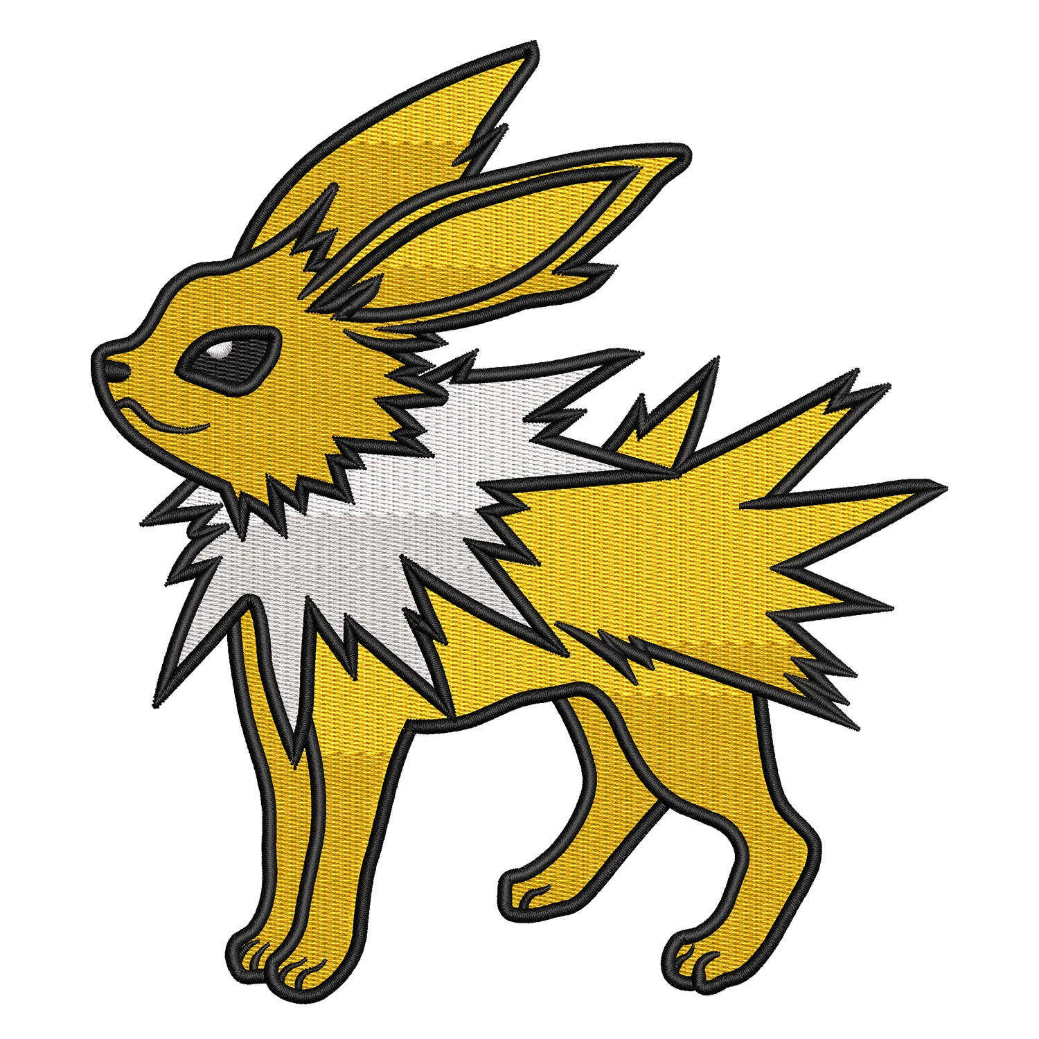 Jolteon Embroidery Design