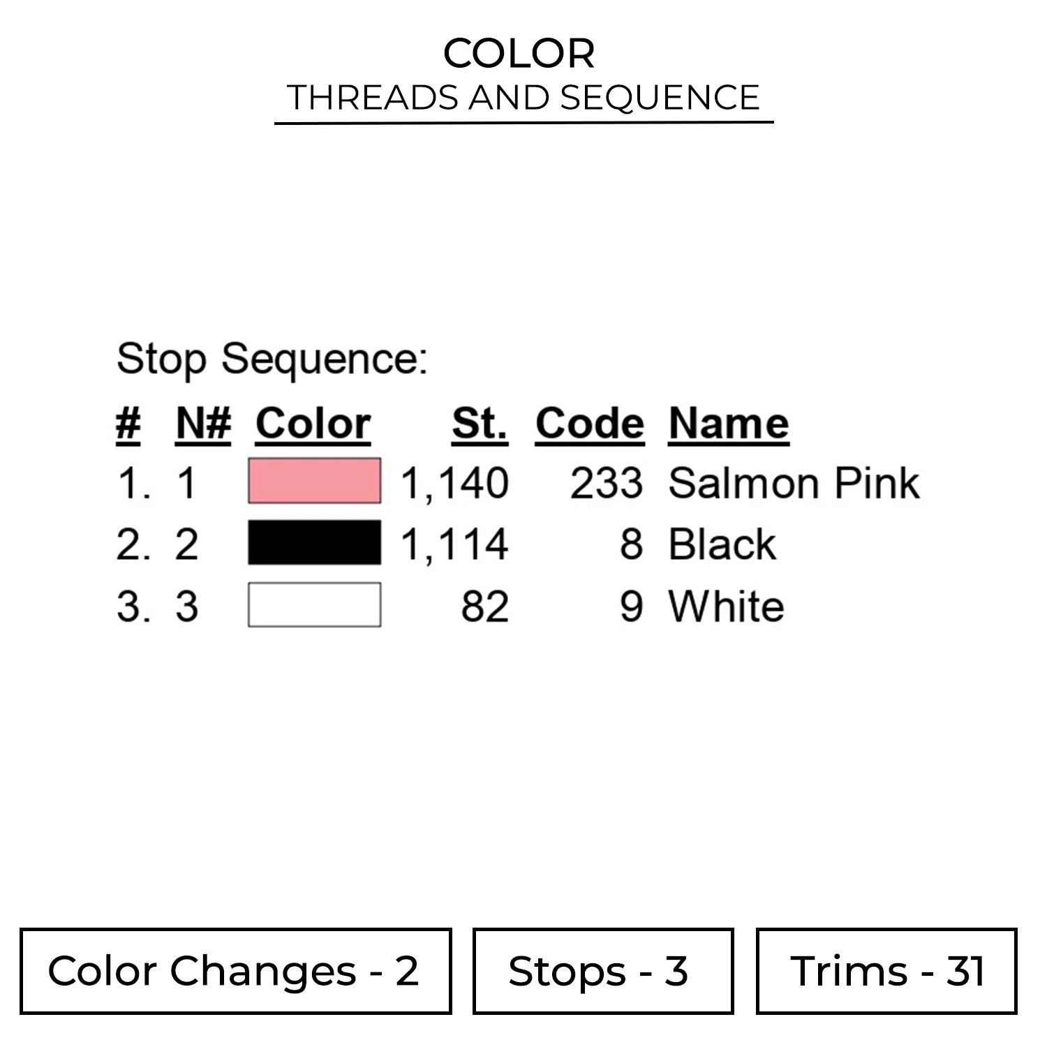 Cute Bunny Rabbit Embroidery Design - Bunny Embroidery Design 2 Color AML08