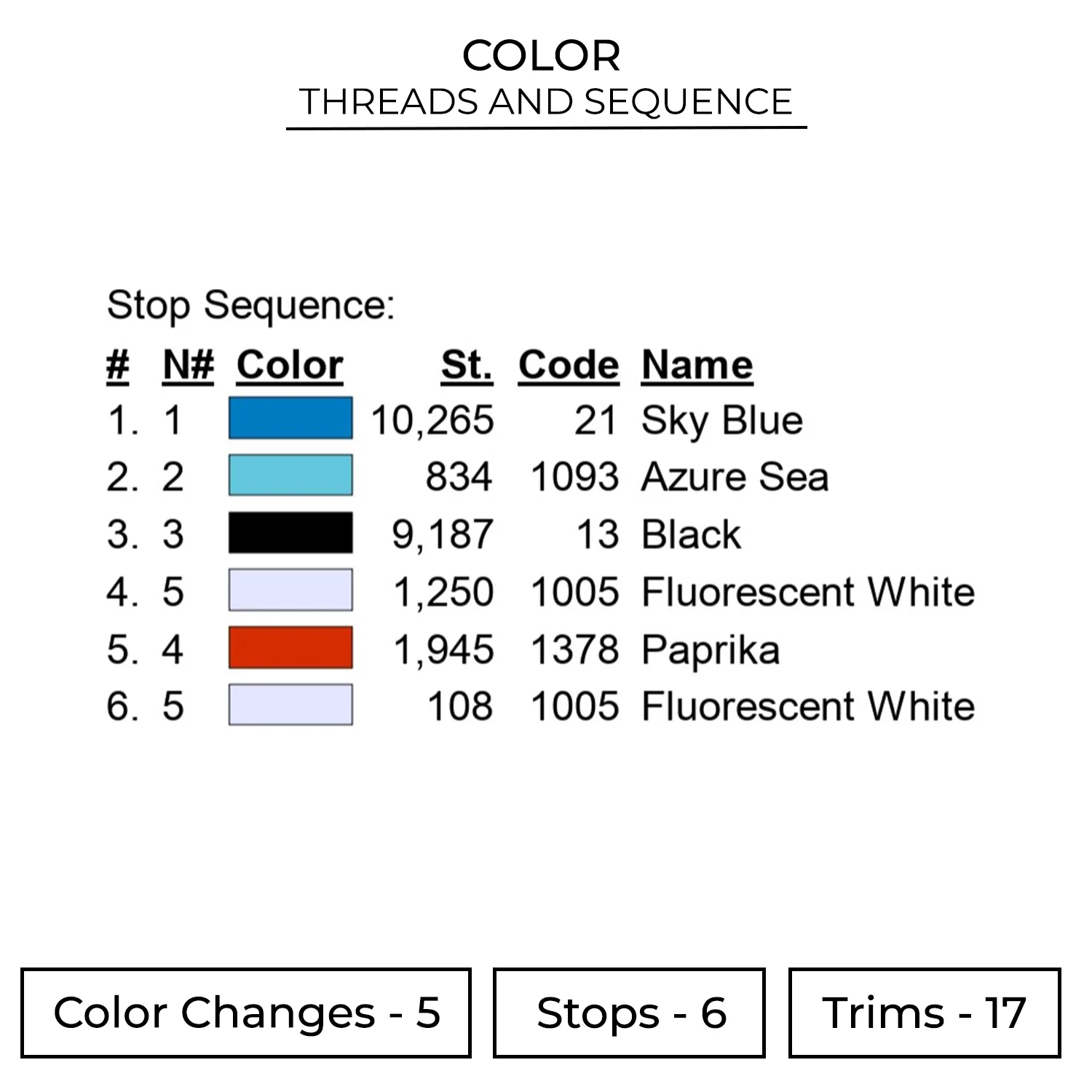 Samurai Training Flowers Embroidery Design 2 Color ART17