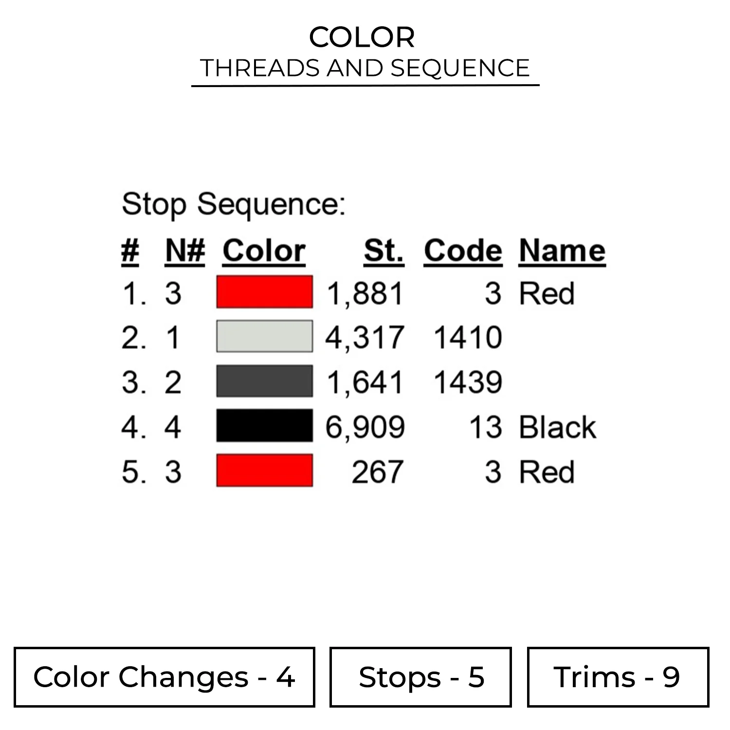 Arnold Swoosh Embroidery Design 2 Color CLB65